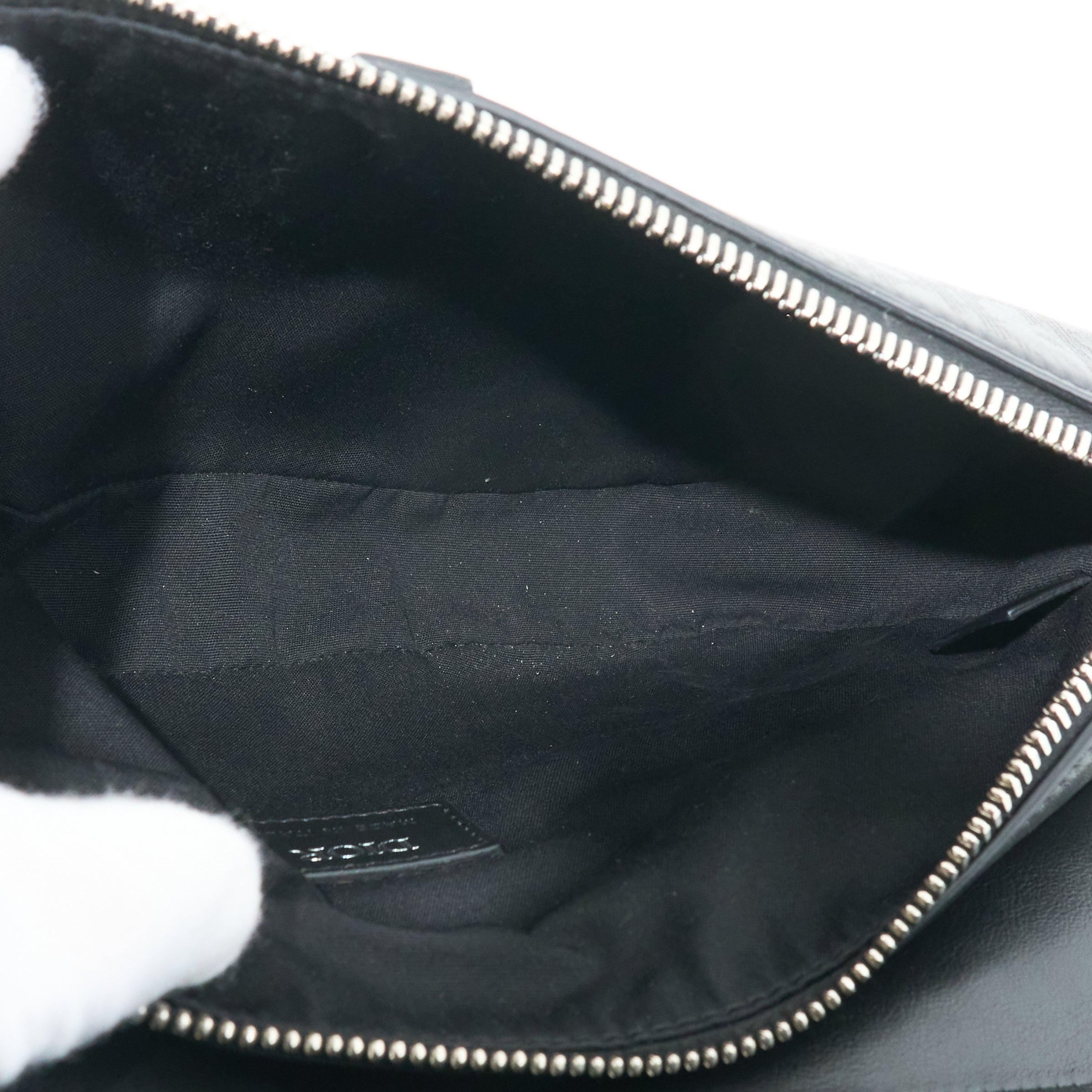 Christian Dior Leather Saddle Crossbody Bag