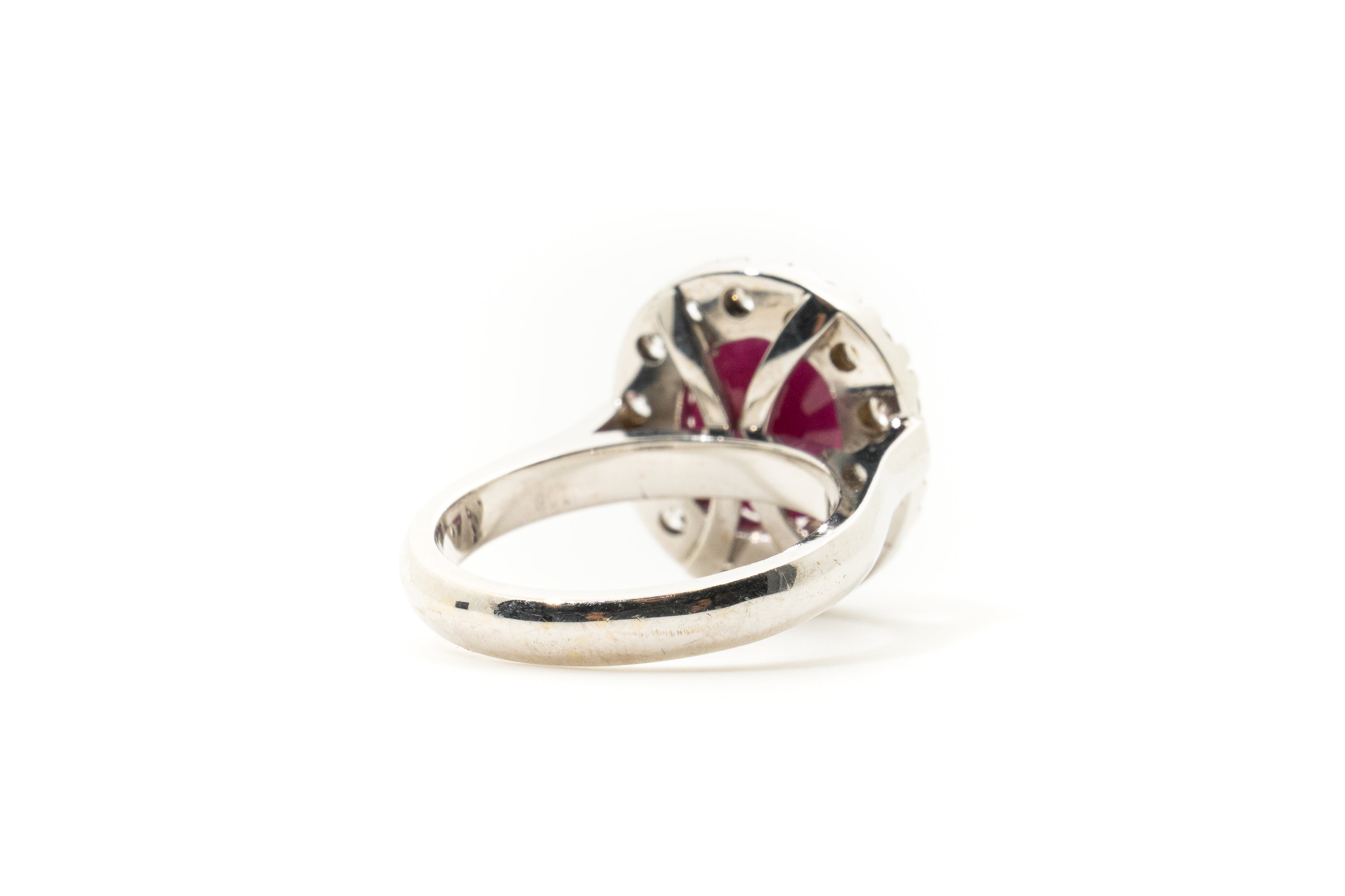 Custom Ruby & Diamond Ring
