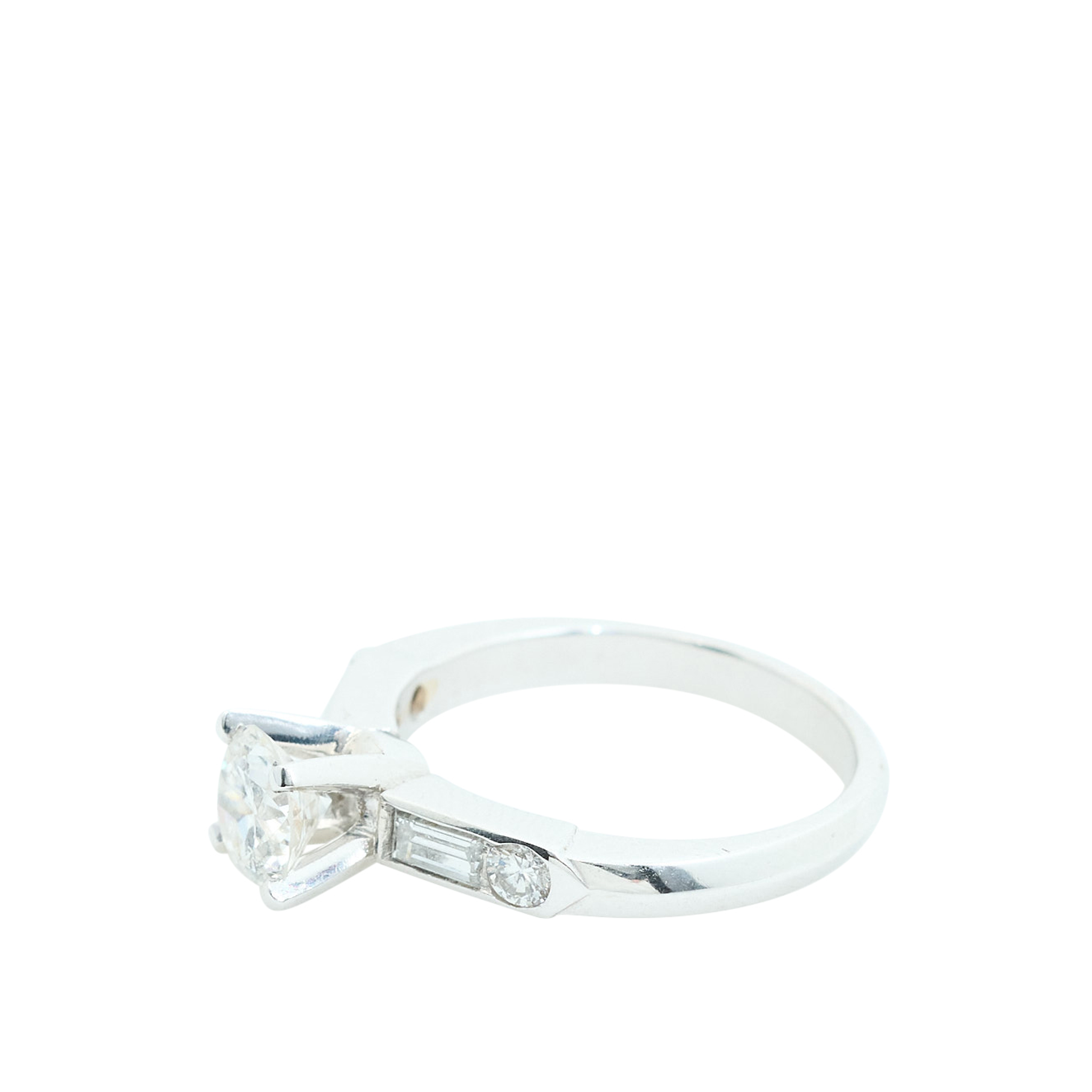 Custom 18ct White Gold Multi Diamond Ring