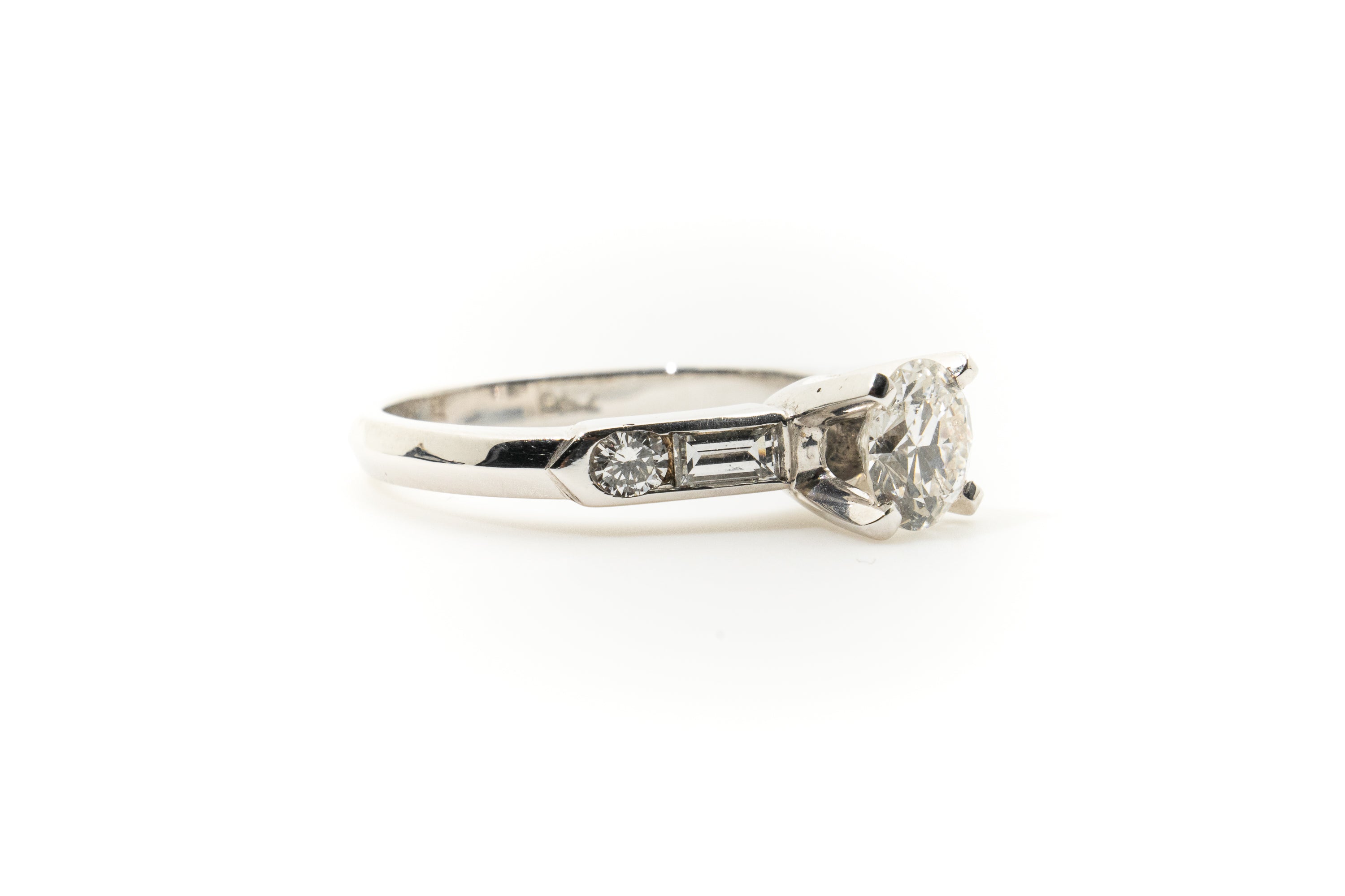 Custom 18ct White Gold Multi Diamond Ring