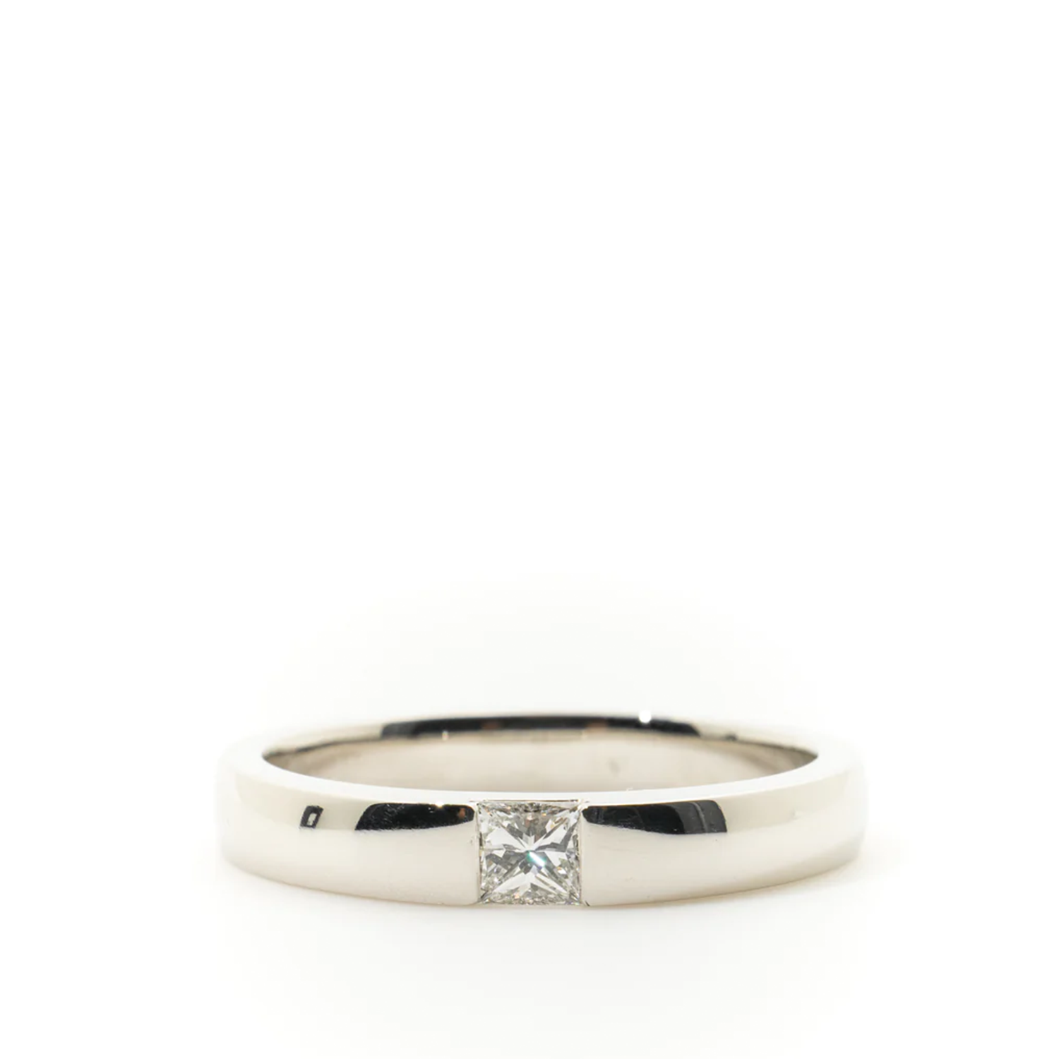 Custom by MV&Co Ring Diamond Platinum Ring