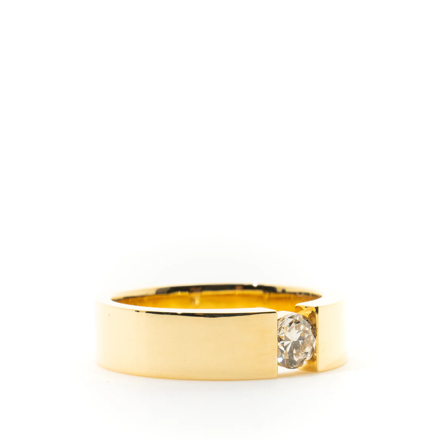 Custom by MV&Co 18ct Yellow Gold Diamond Band Ring