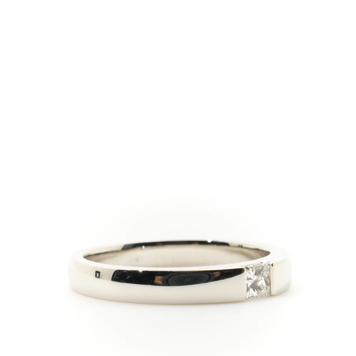 Custom by MV&Co Ring Diamond Platinum Ring