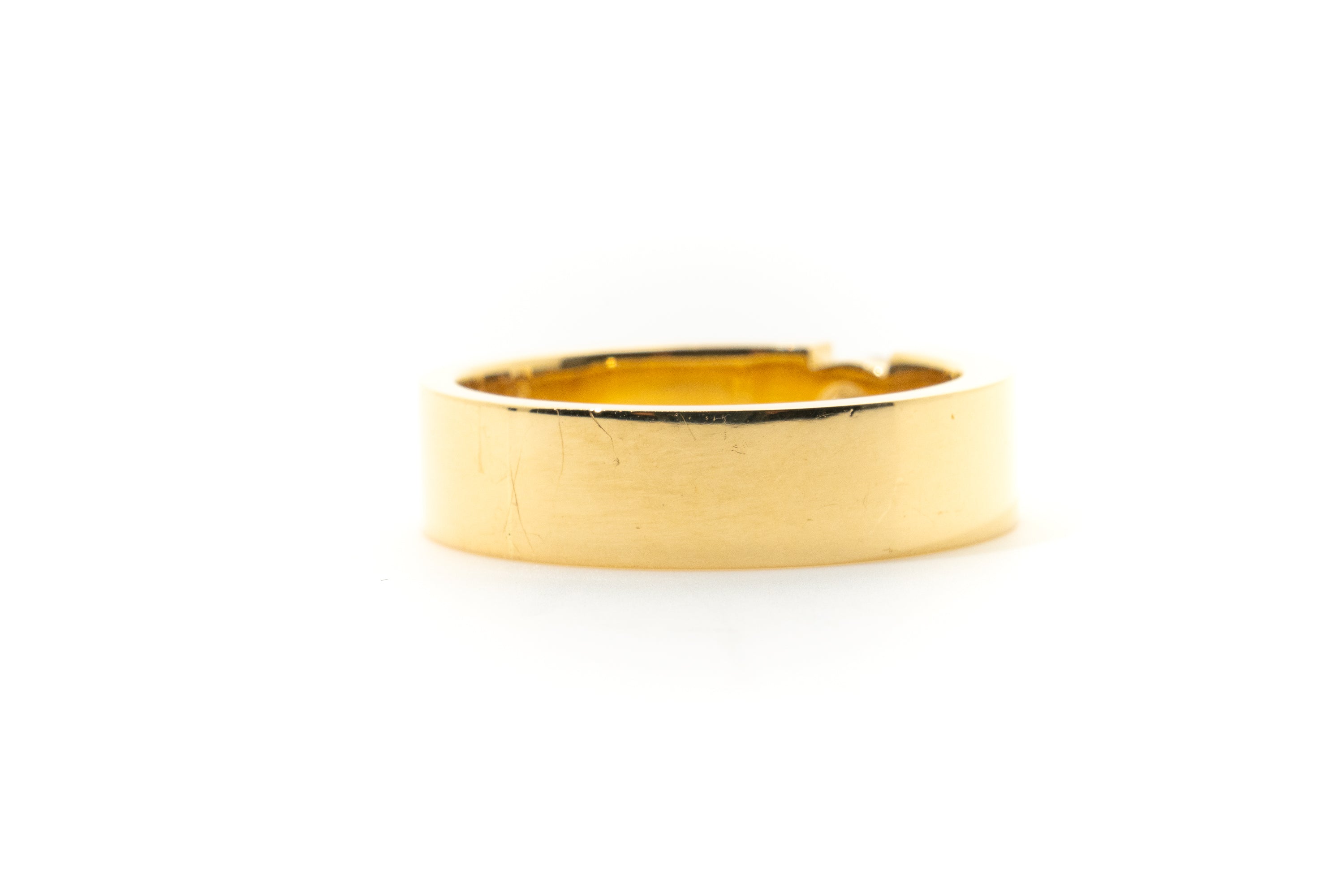 Custom by MV&Co 18ct Yellow Gold Diamond Band Ring