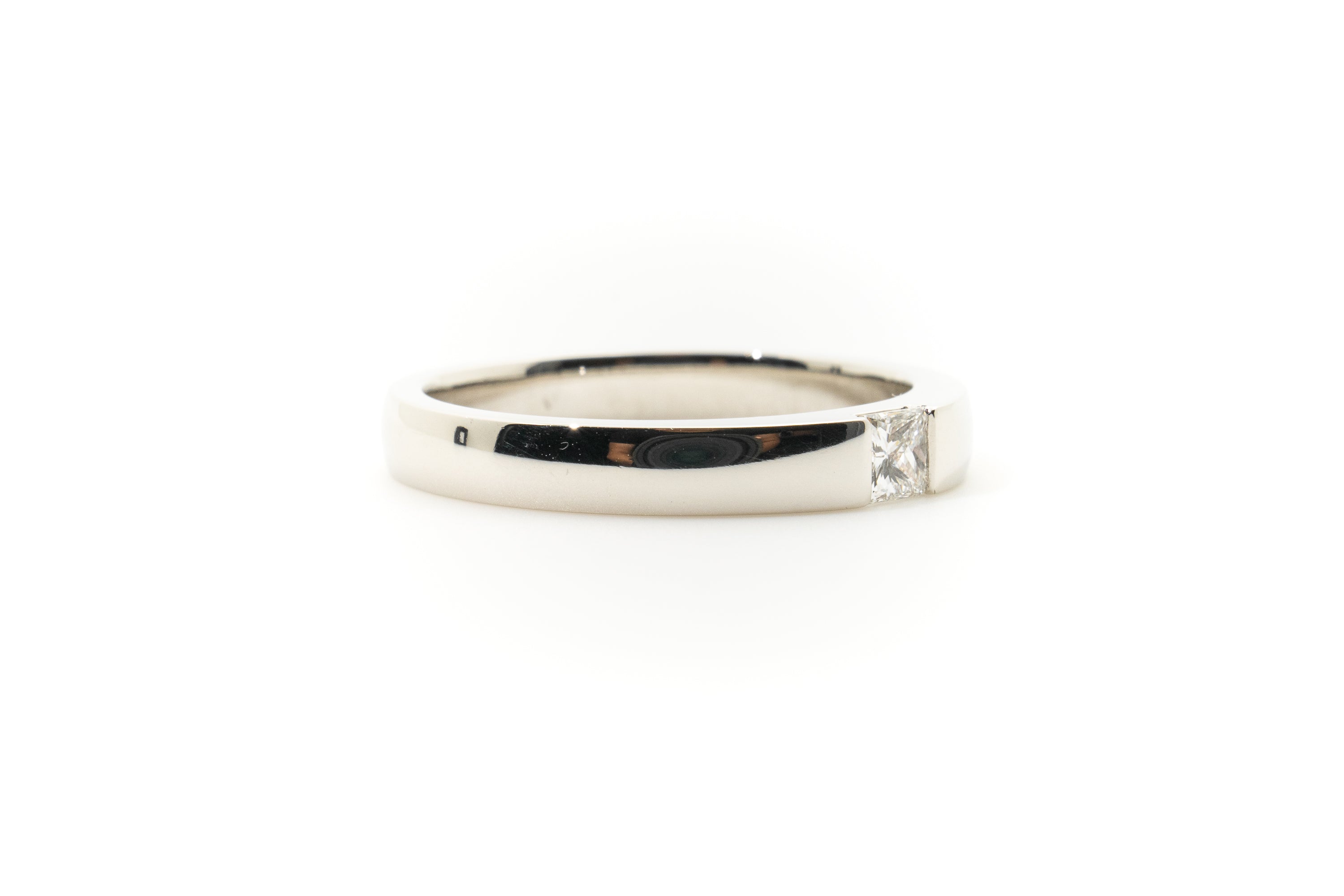 Custom by MV&Co Ring Diamond Platinum Ring