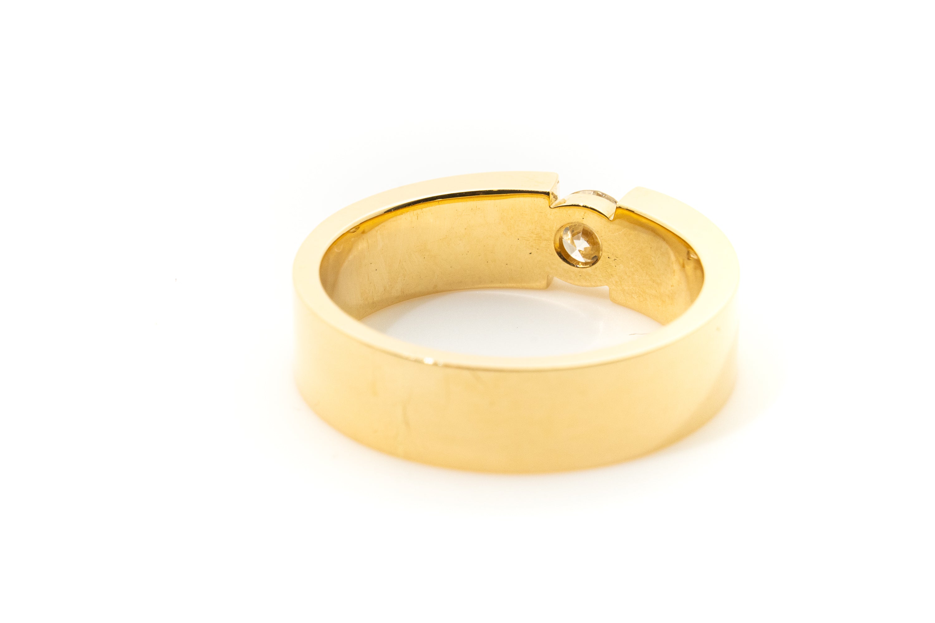 Custom by MV&Co 18ct Yellow Gold Diamond Band Ring