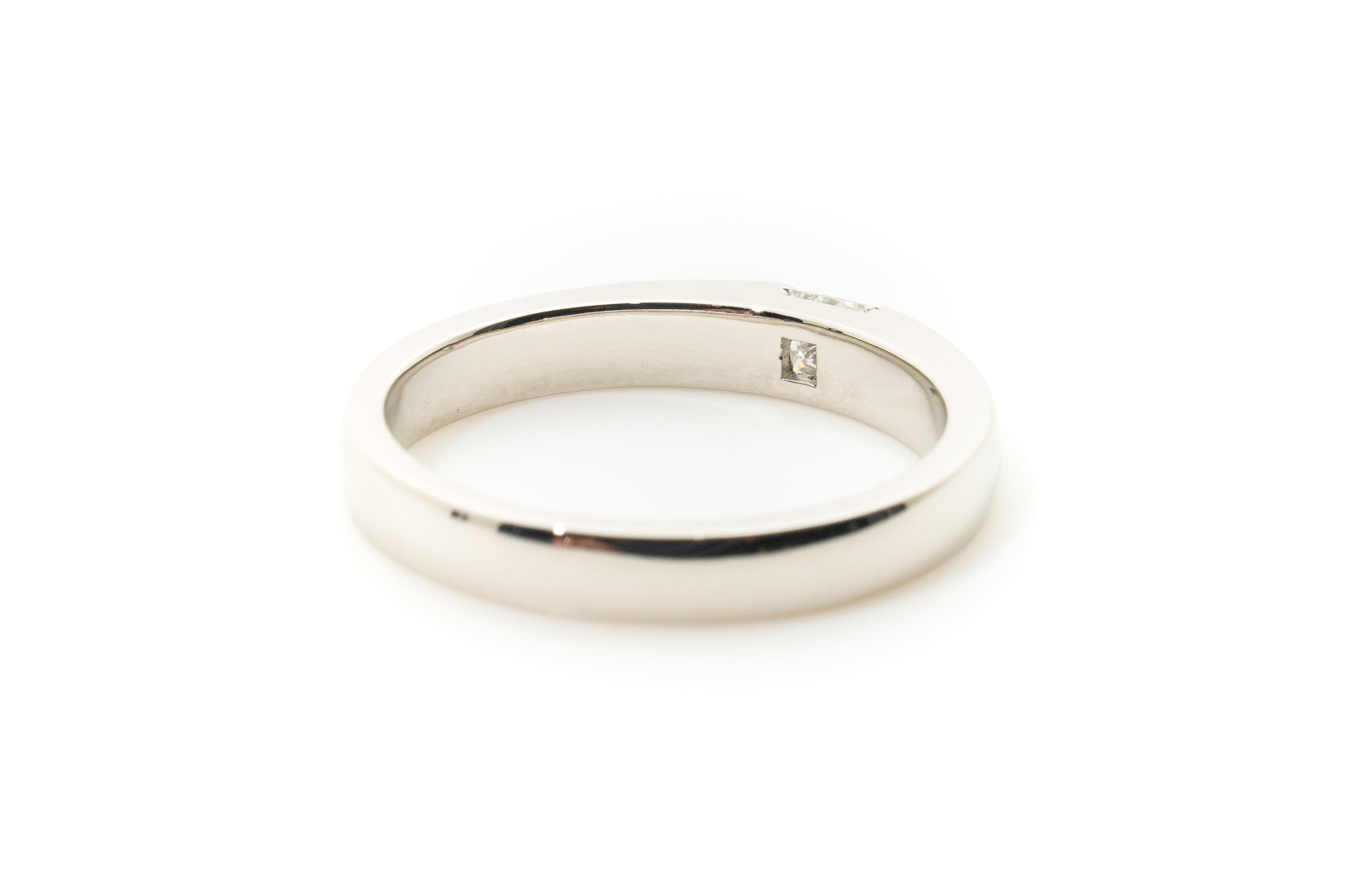 Custom by MV&Co Ring Diamond Platinum Ring