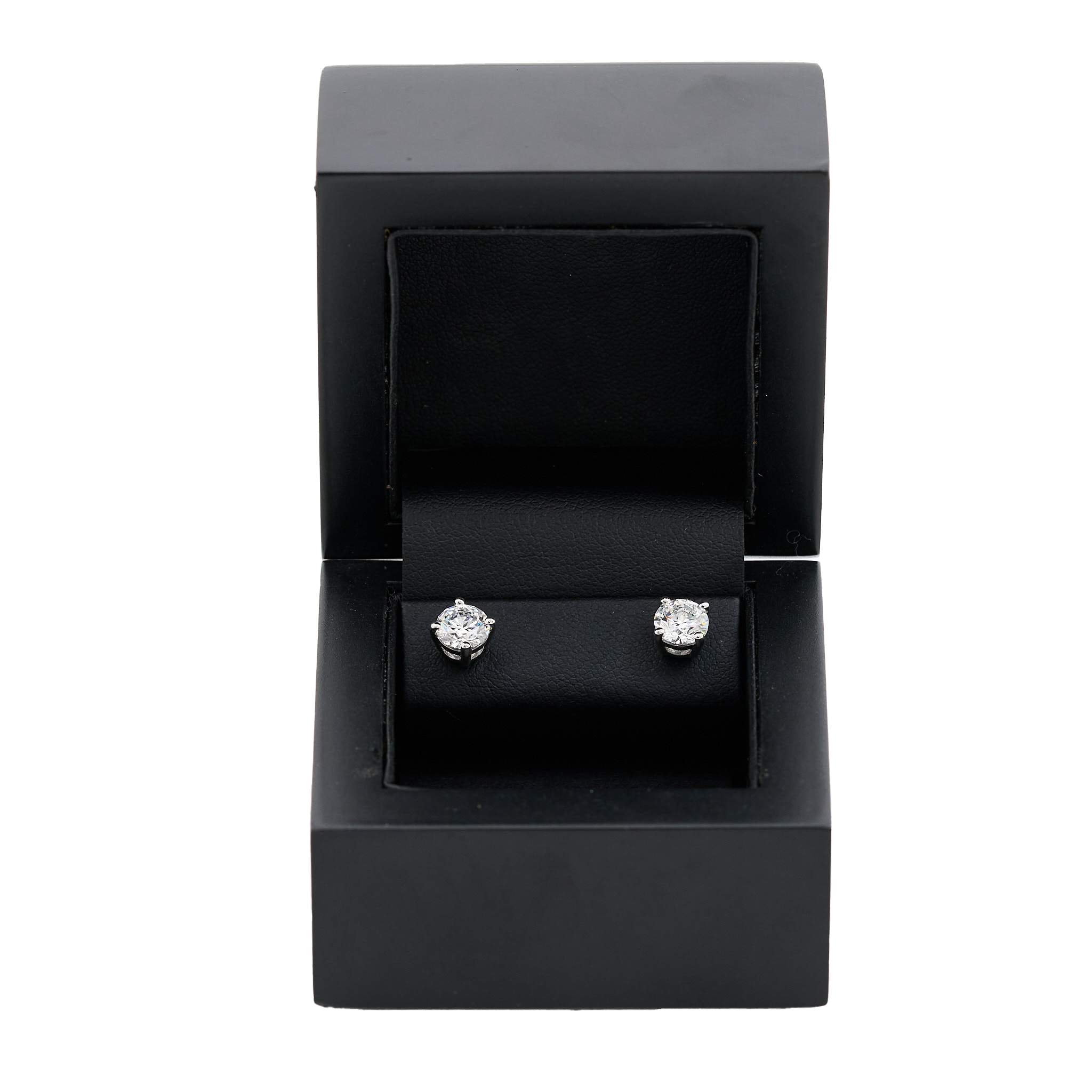 Custom MV&Co 1 Carat Lab Diamond Stud Earrings