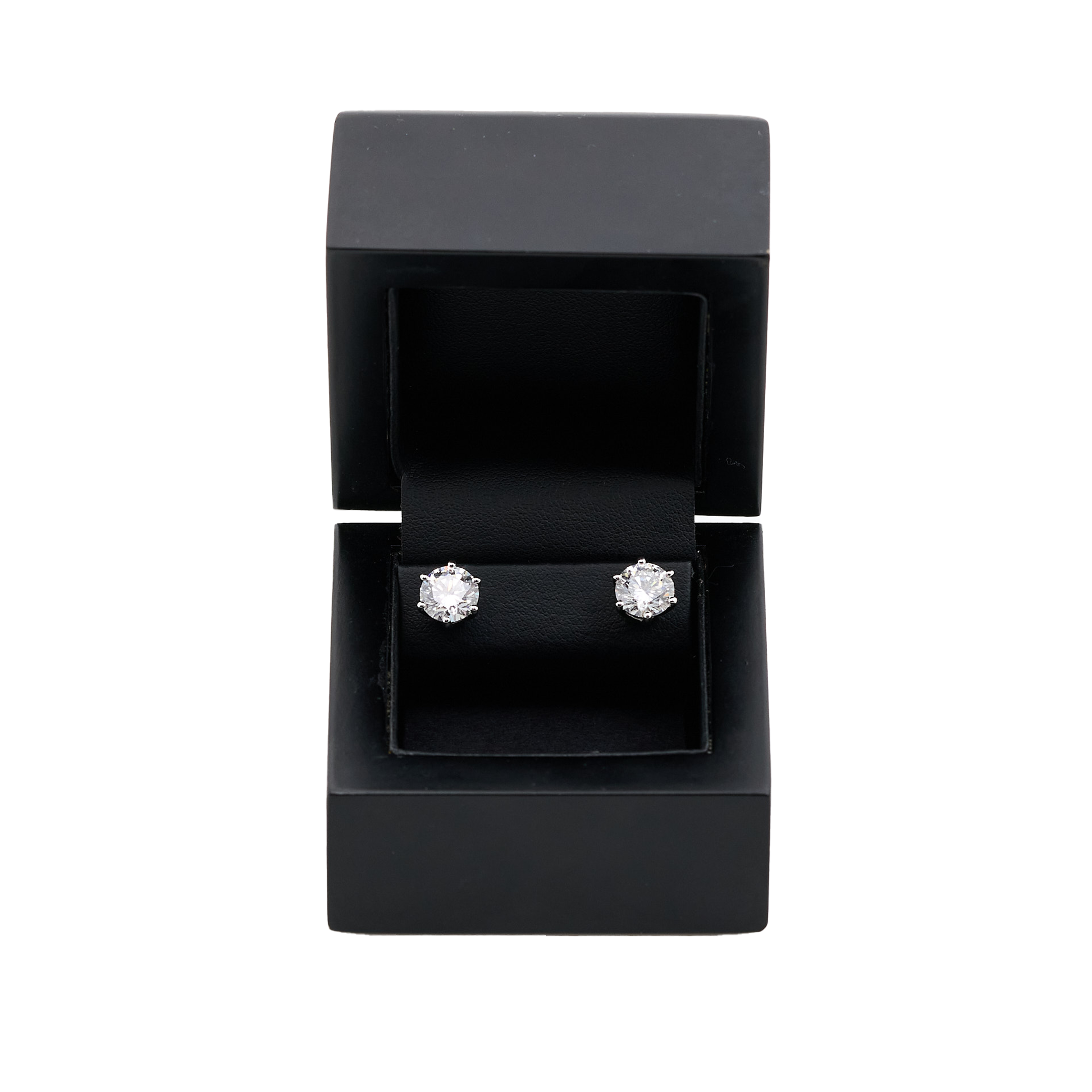 Custom MV&Co 4 Carat Lab Diamond Earrings