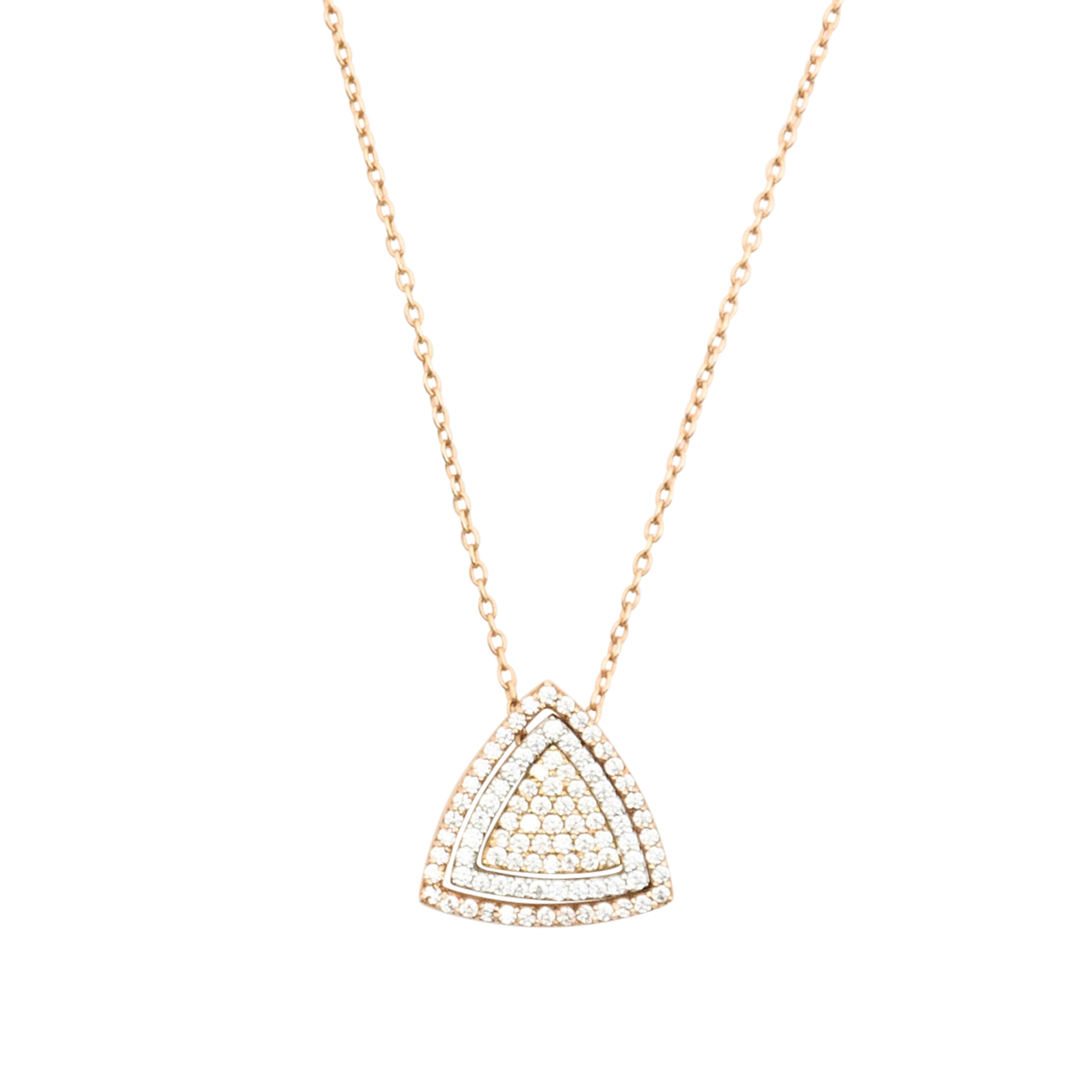 Custom MV&Co 14ct Yellow Gold & Diamond Necklace