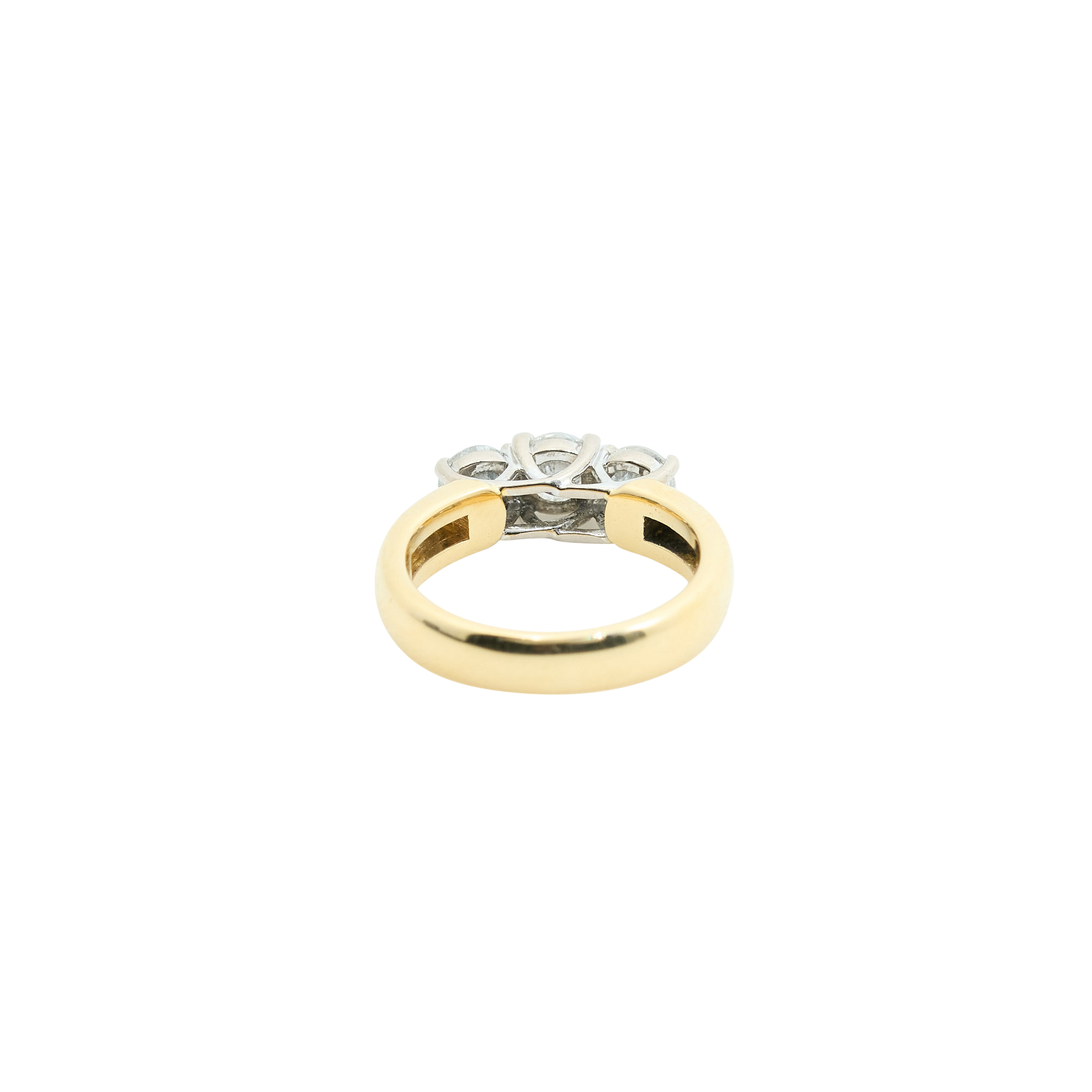 Custom 18ct Yellow Gold Diamond Ring