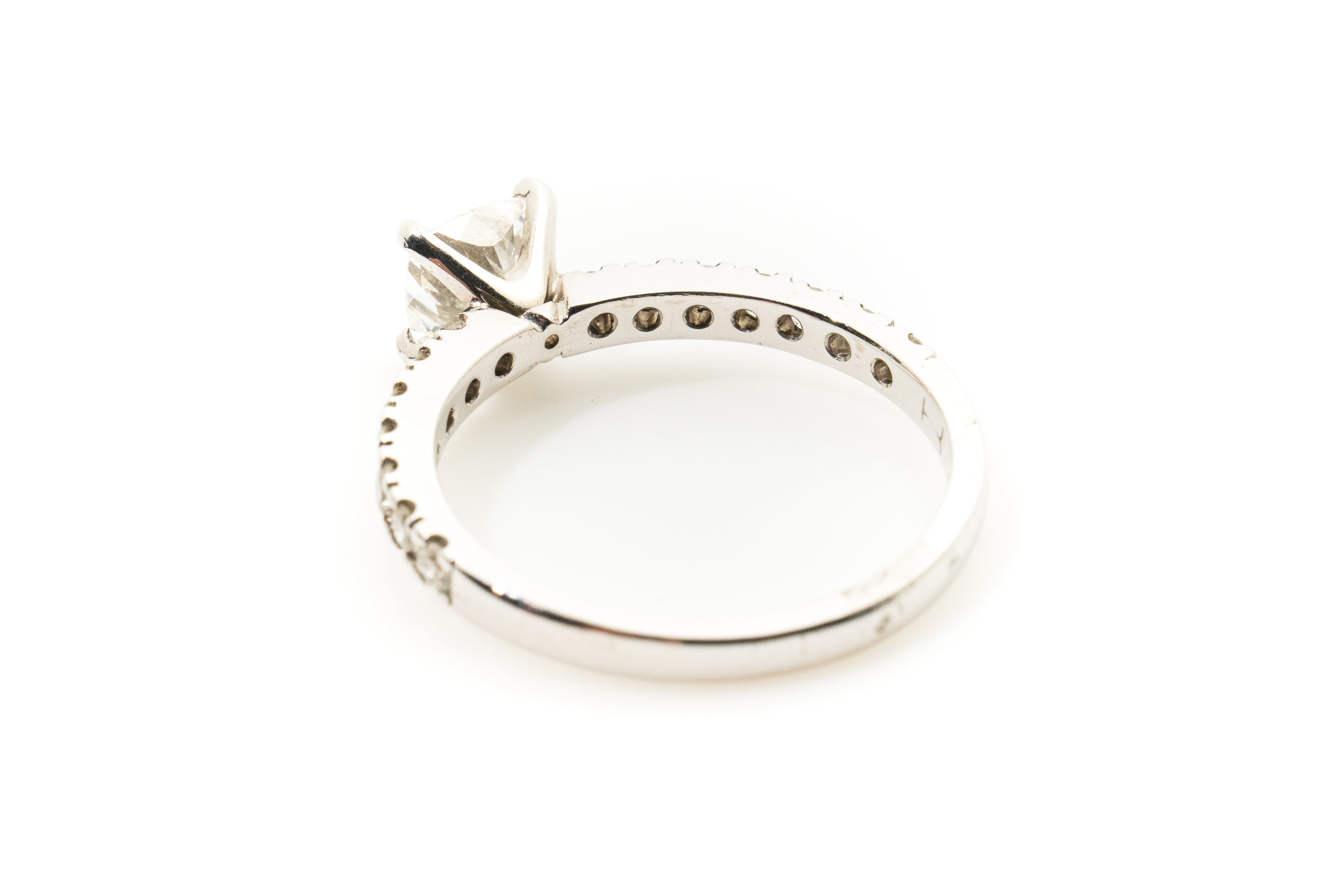 Custom 18ct White Gold Diamond Ring