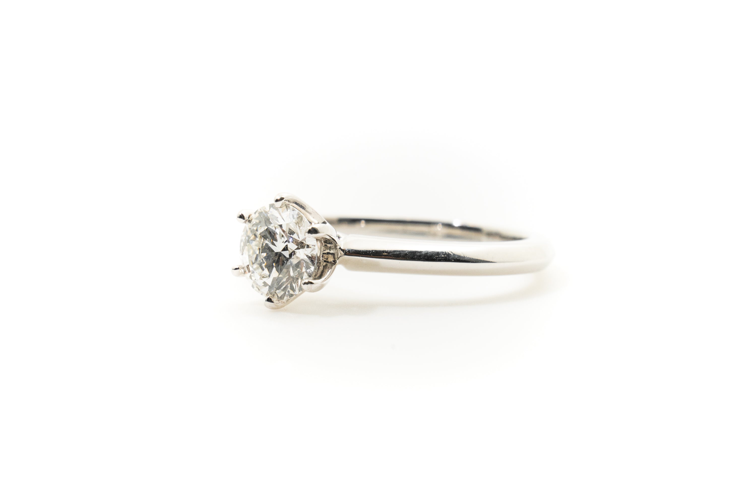 Custom Diamond Solitaire Ring