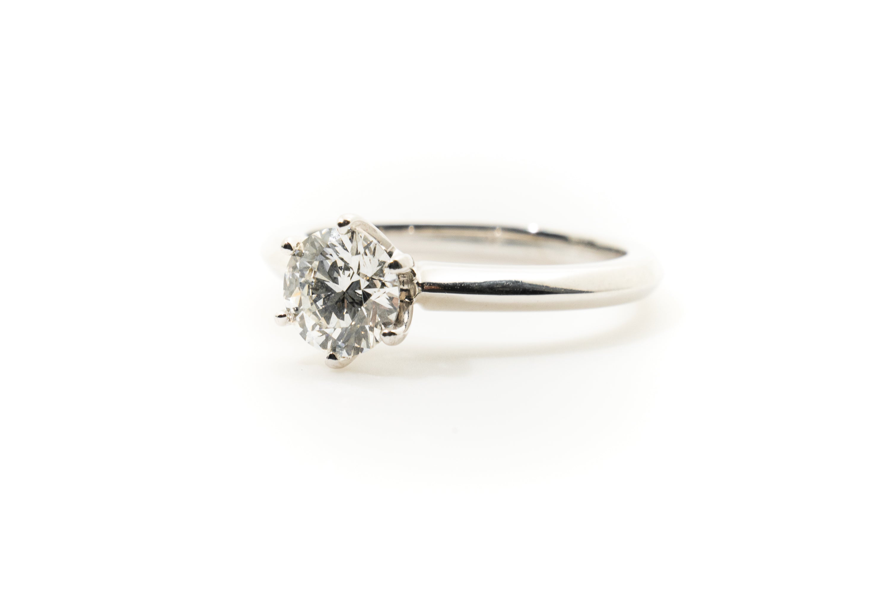 Custom Diamond Solitaire Ring