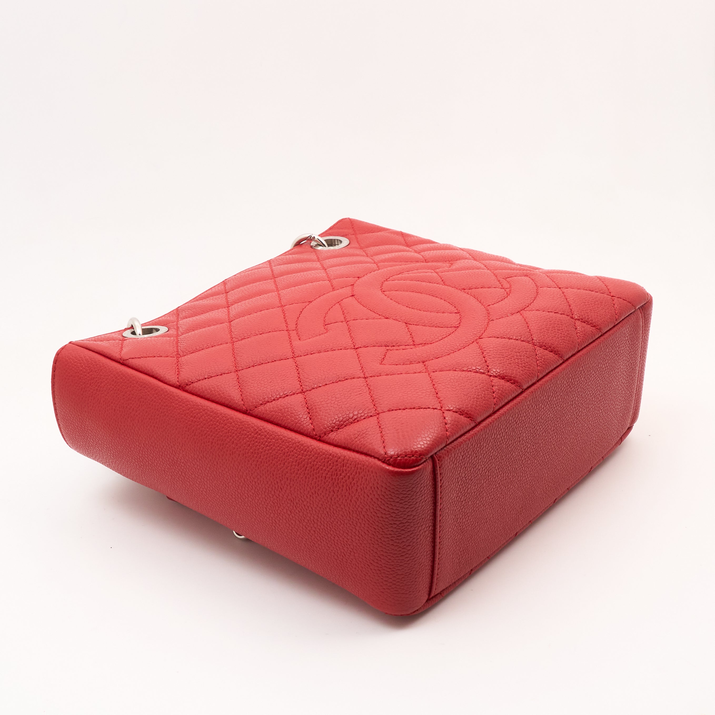 Chanel Red Caviar GST Tote SHW
