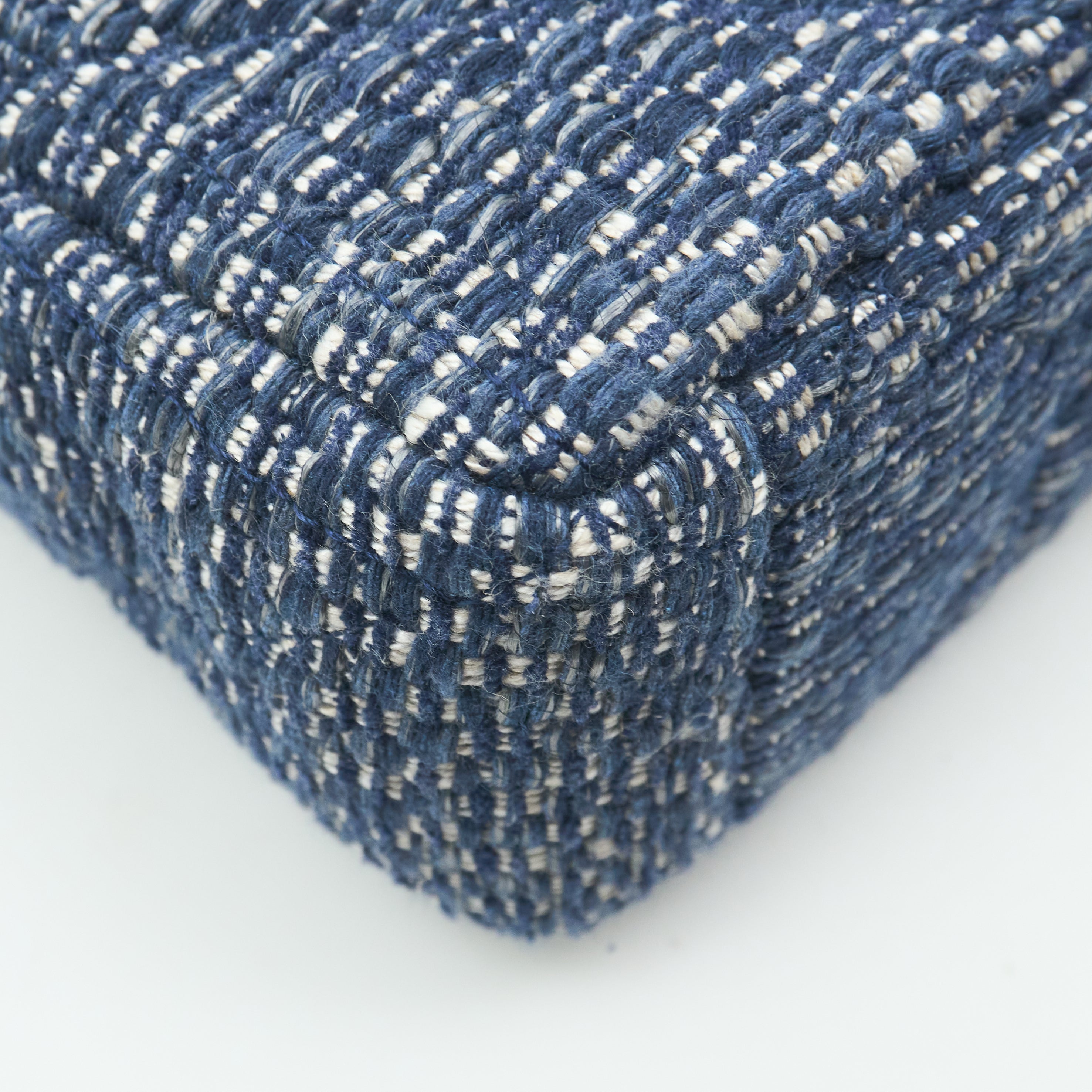 Dior Small Caro Bag in Blue Tweed