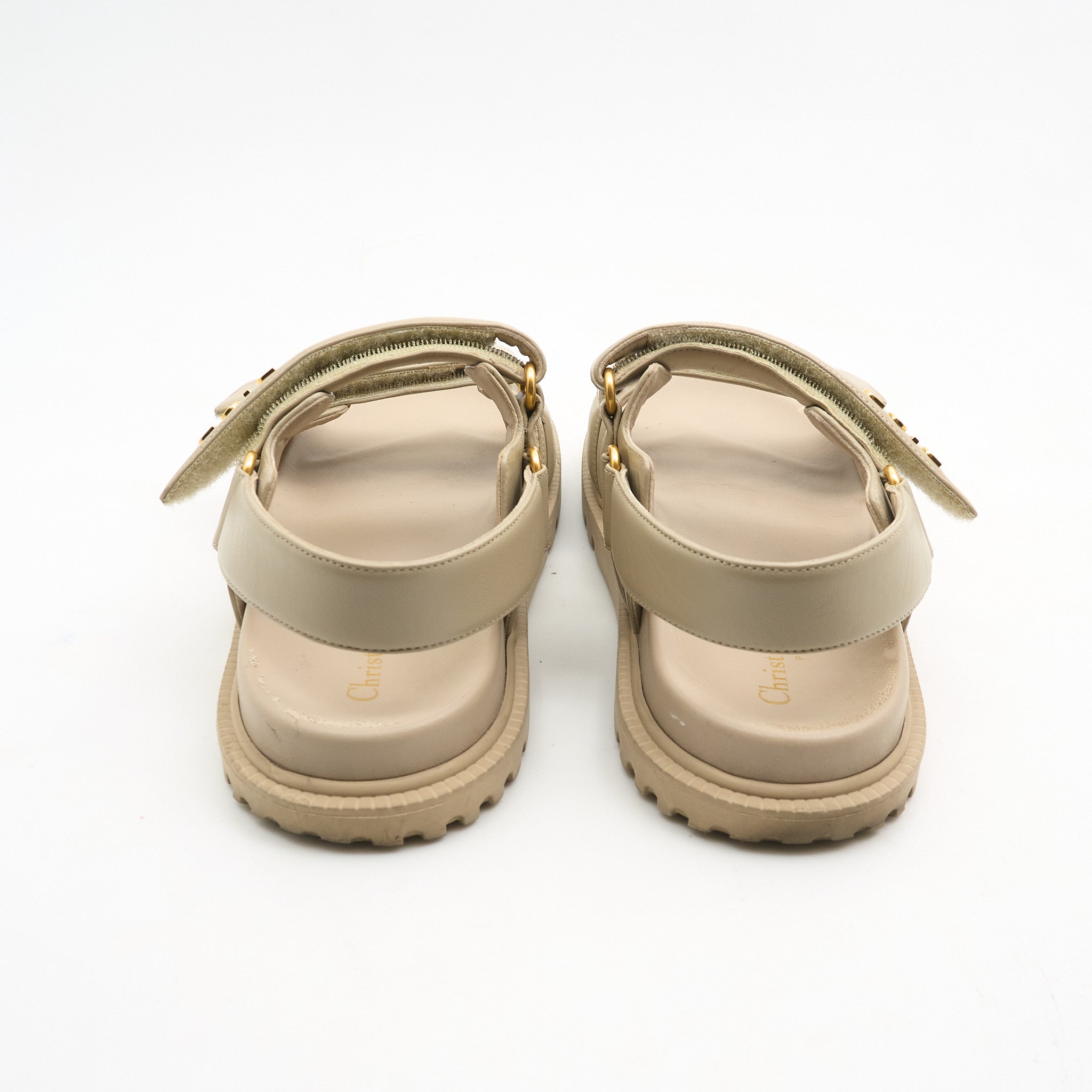 Dior Dad Sandals Beige Size 39 EU