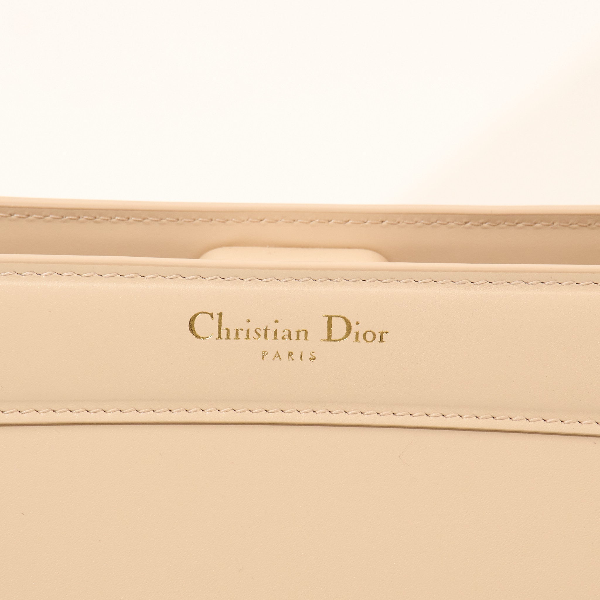 Christian Dior Small Beige Key Shoulder Bag