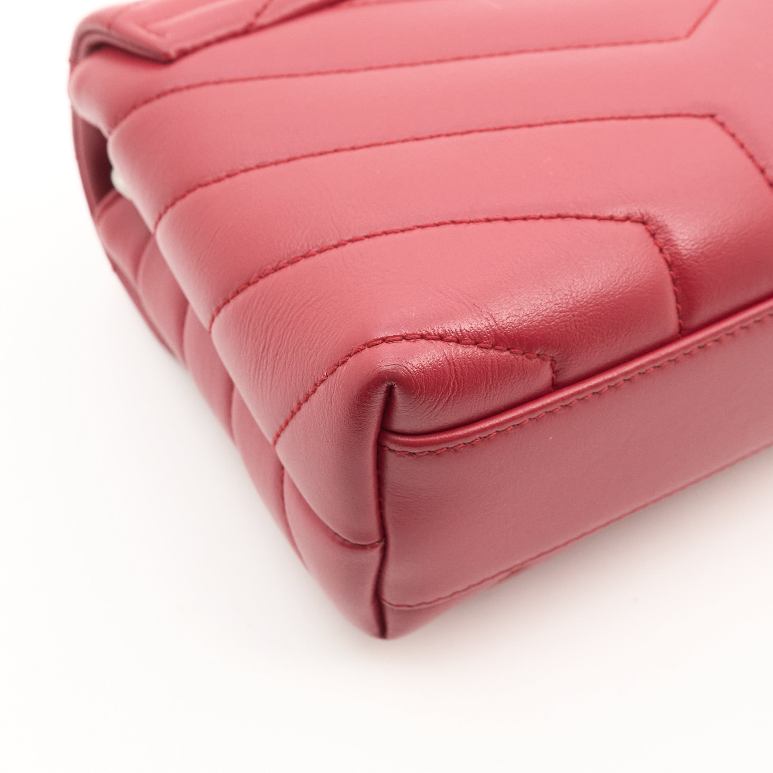 Saint Laurent Red Lou Lou Bag