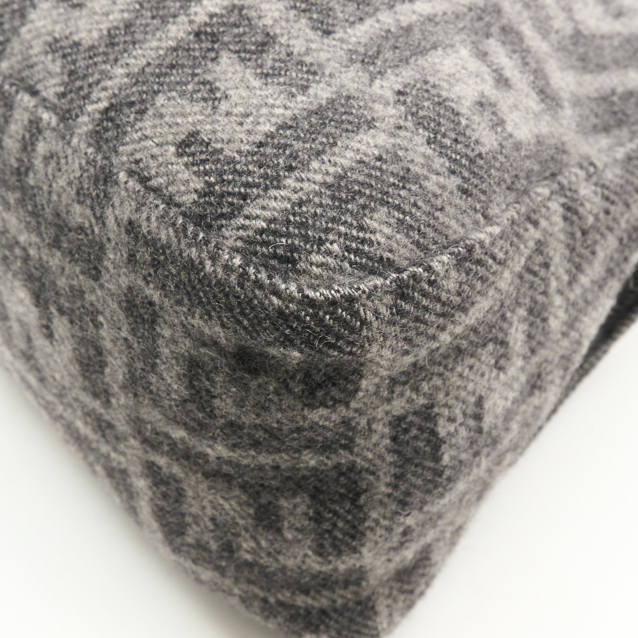 Fendi Zucca Wool Shoulder Bag