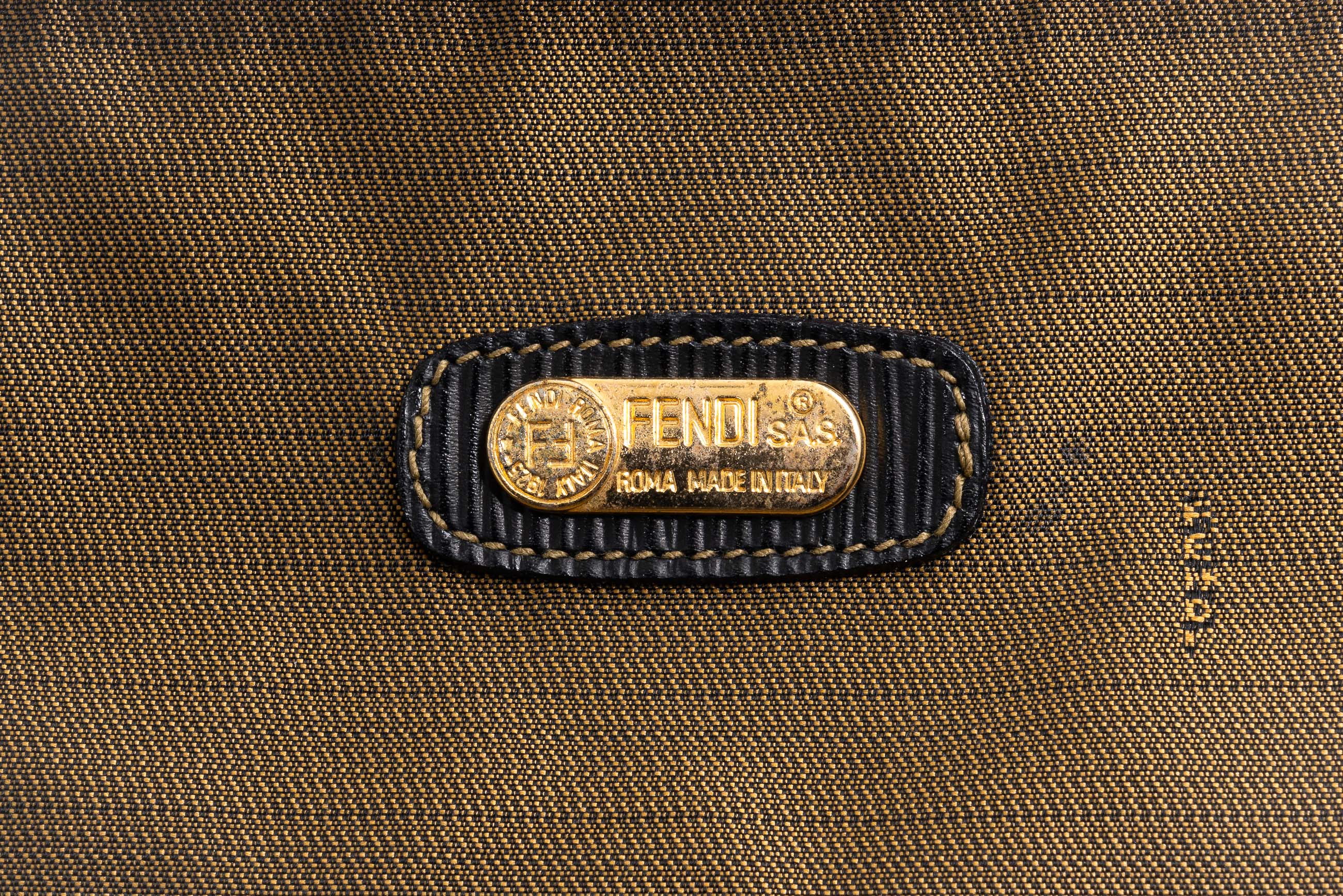 Fendi Canvas Weekender in Brown Monogram GHW