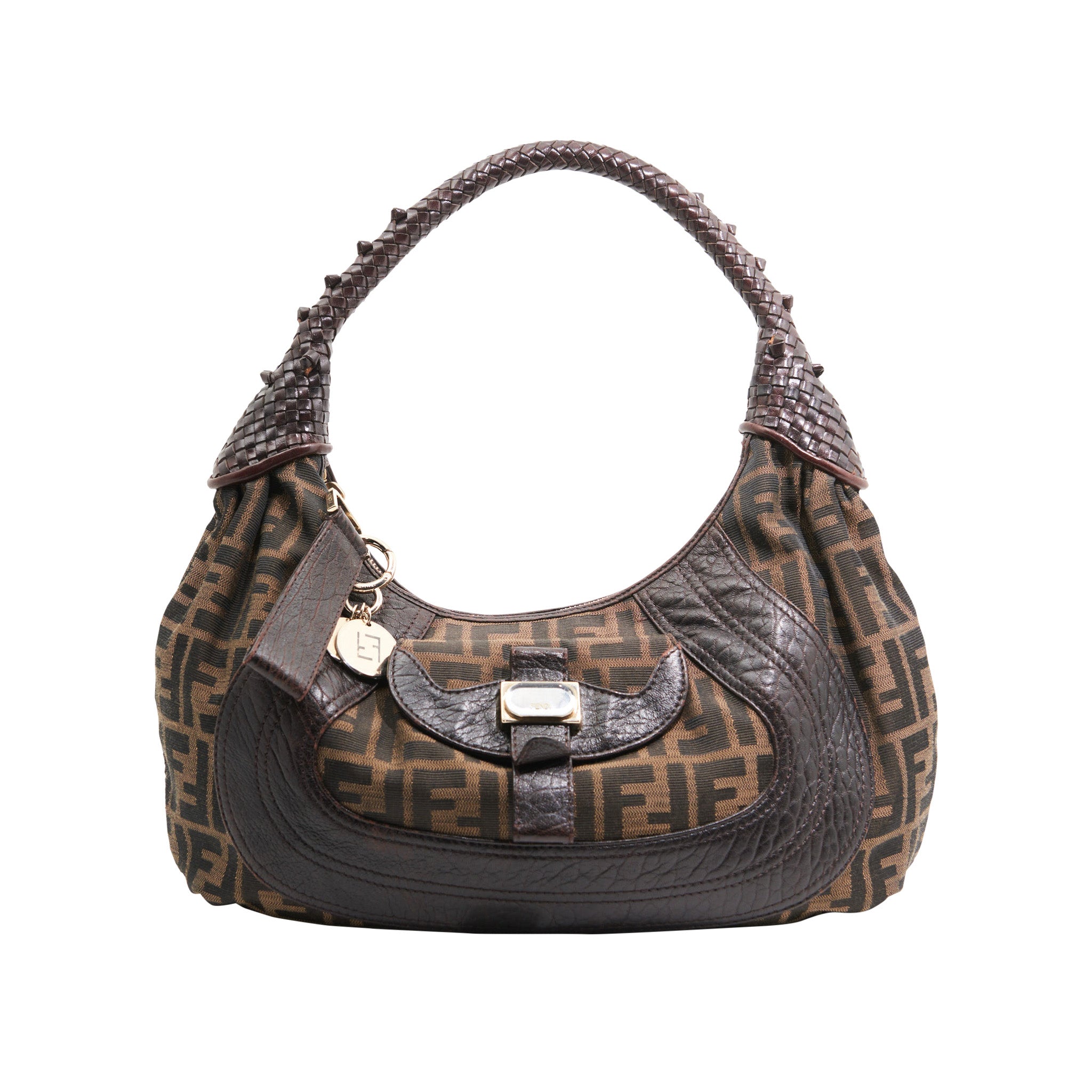 Fendi hobo shoulder bag best sale