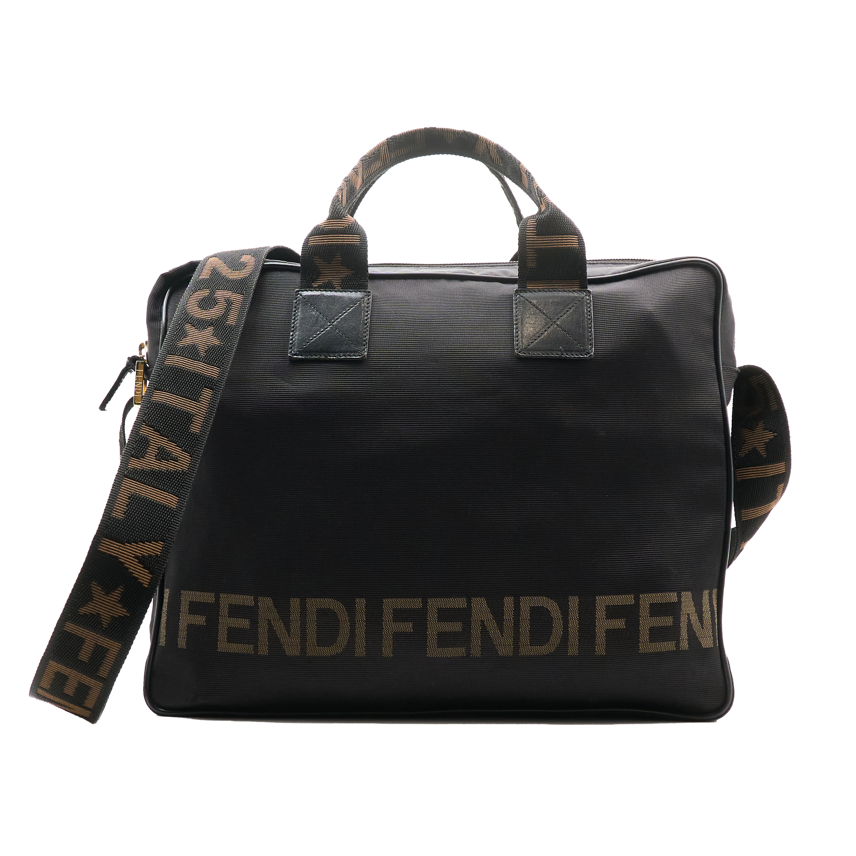 Fendi Black Nylon Crossbody Bag