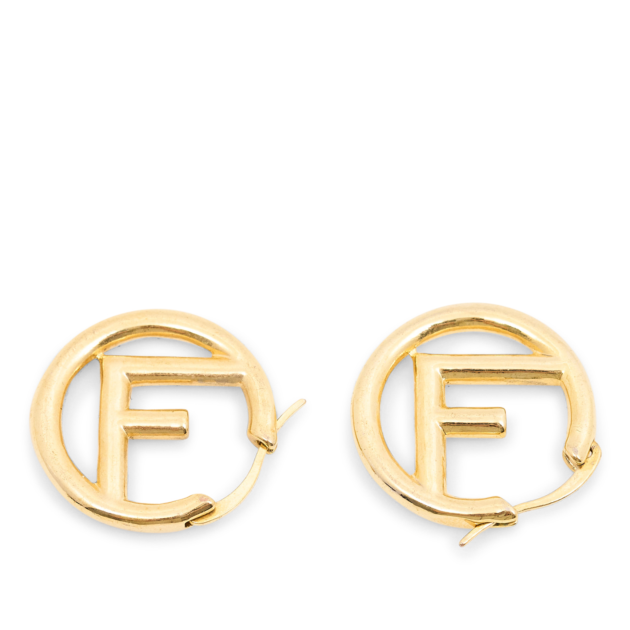 Fendi F Hoop Earrings