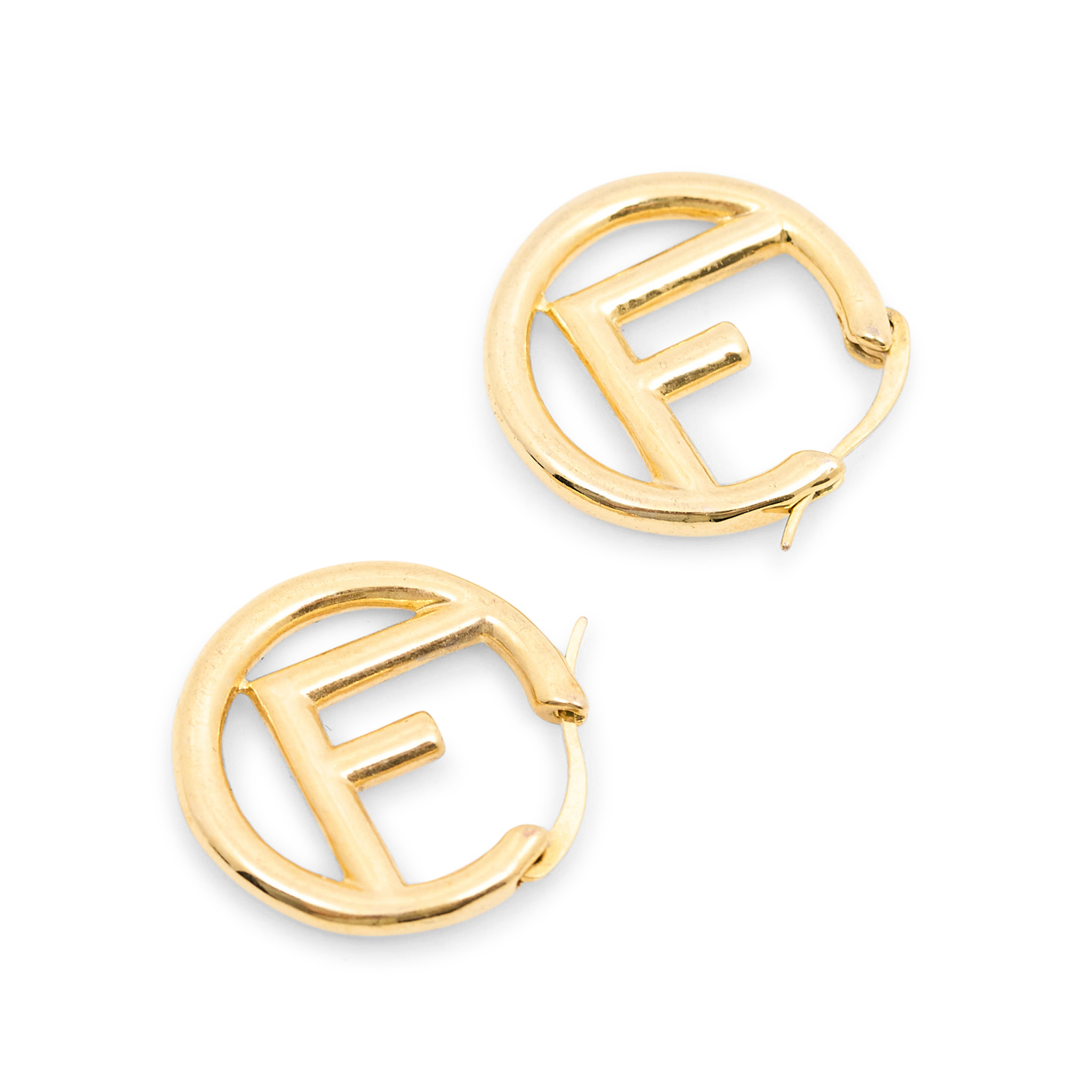 Fendi F Hoop Earrings