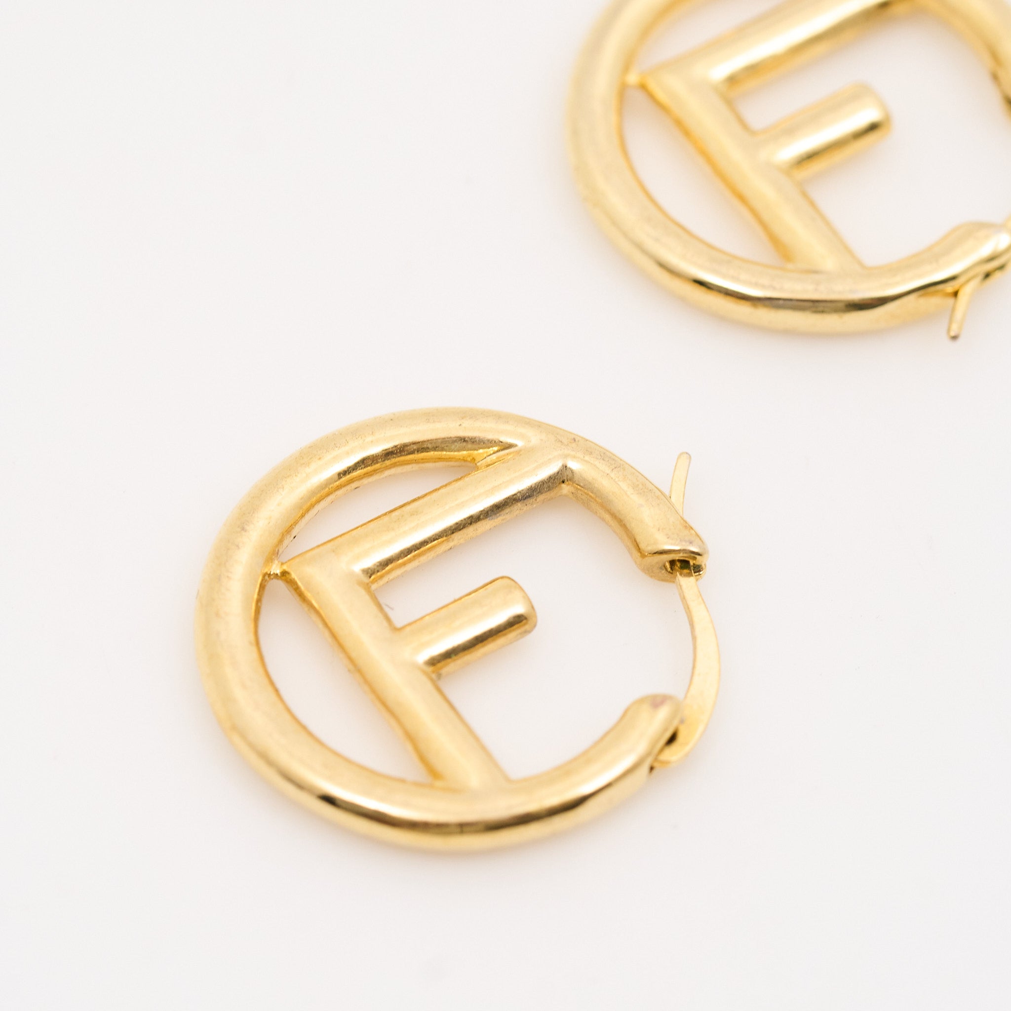 Fendi F Hoop Earrings
