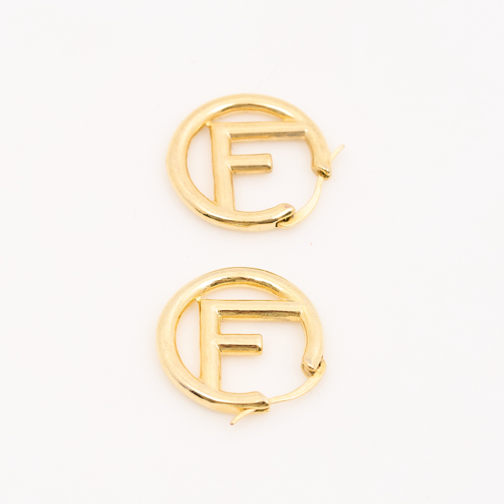 Fendi F Hoop Earrings