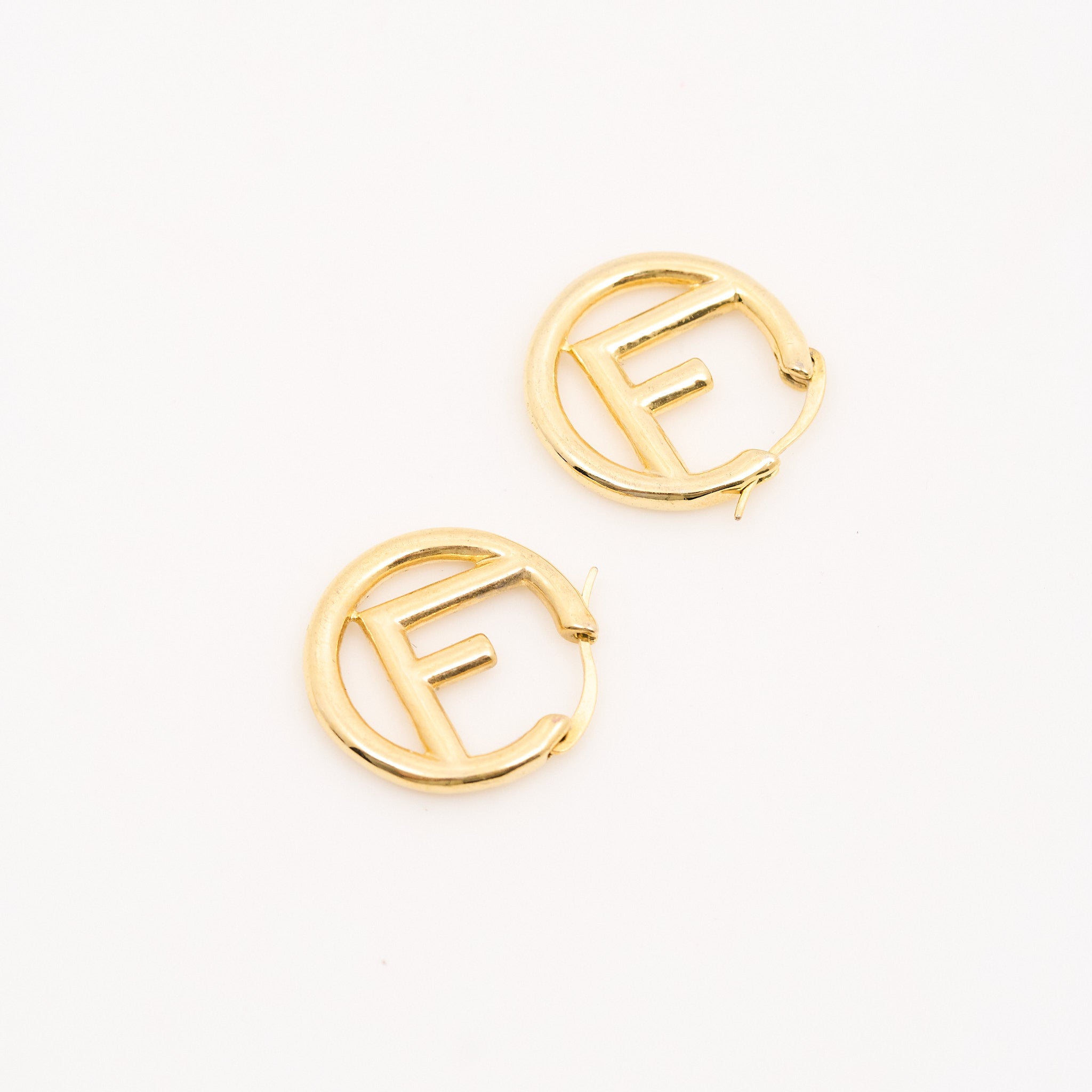Fendi F Hoop Earrings