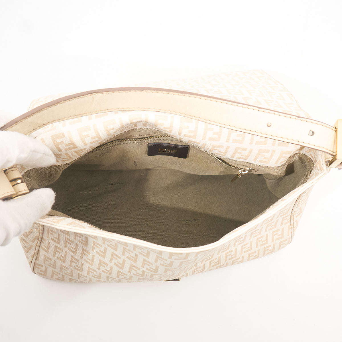 Fendi Zucchino Mama Baguette Bag