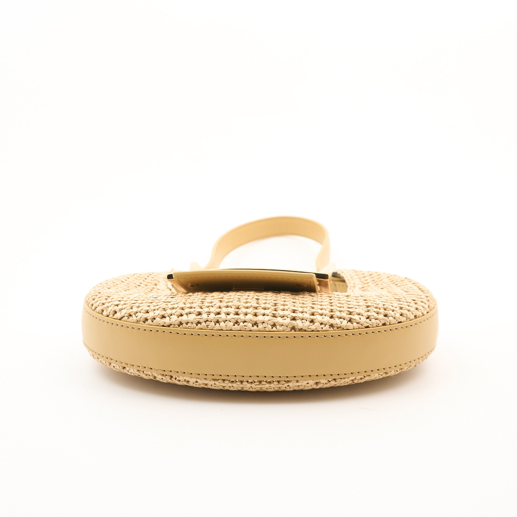 Fendi Raffia Mini Cookie Bag