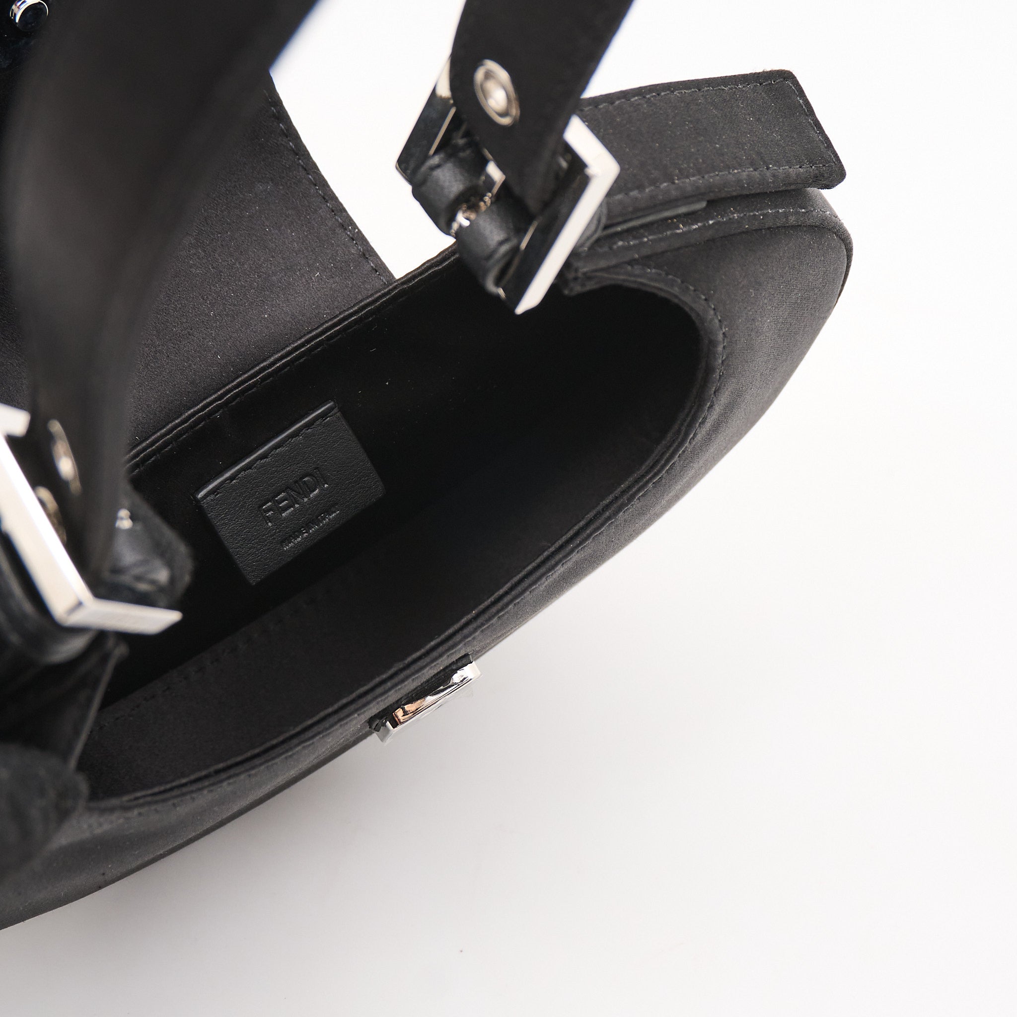 Fendi Mini Cookie Black Tote Bag