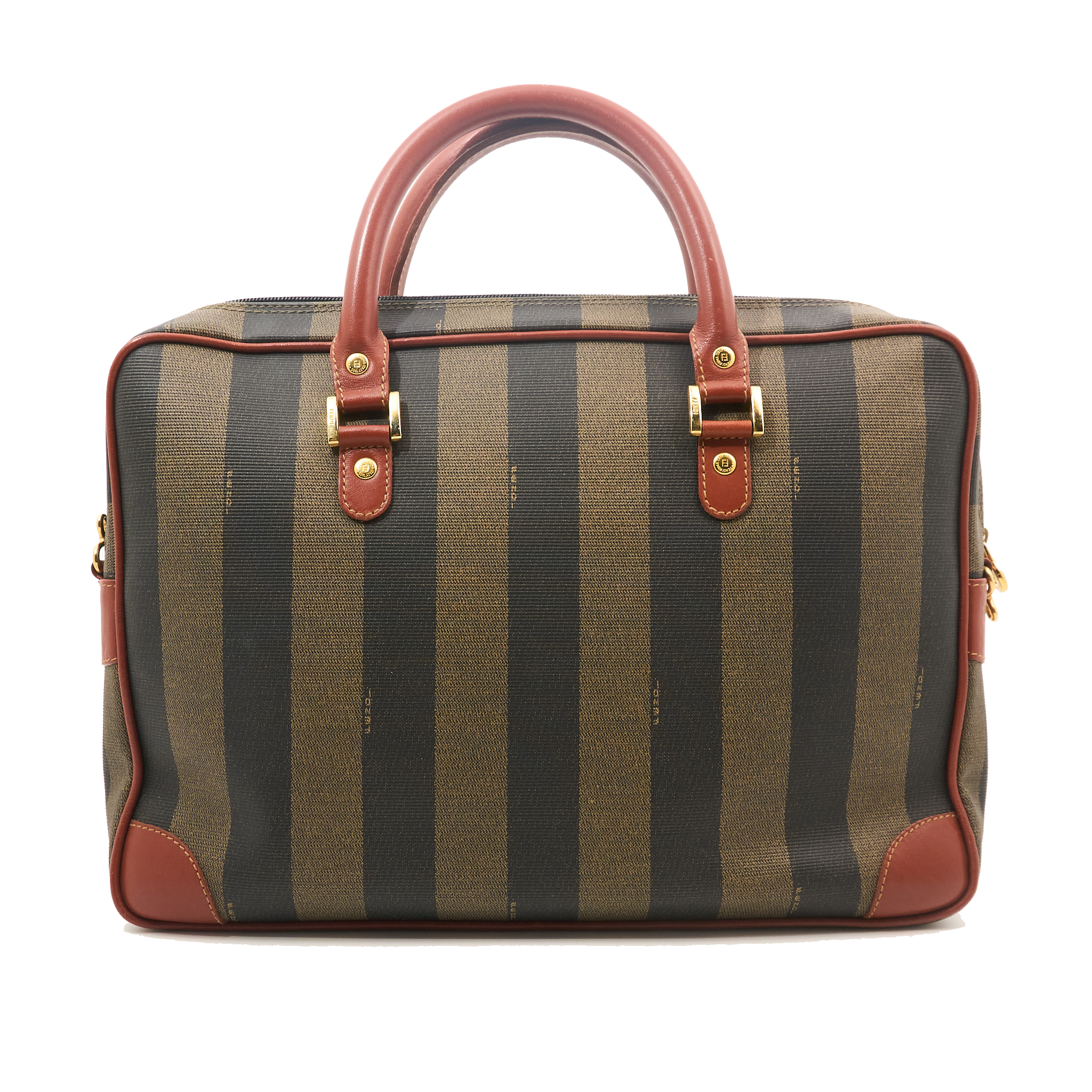 Fendi Pecan Brief Case