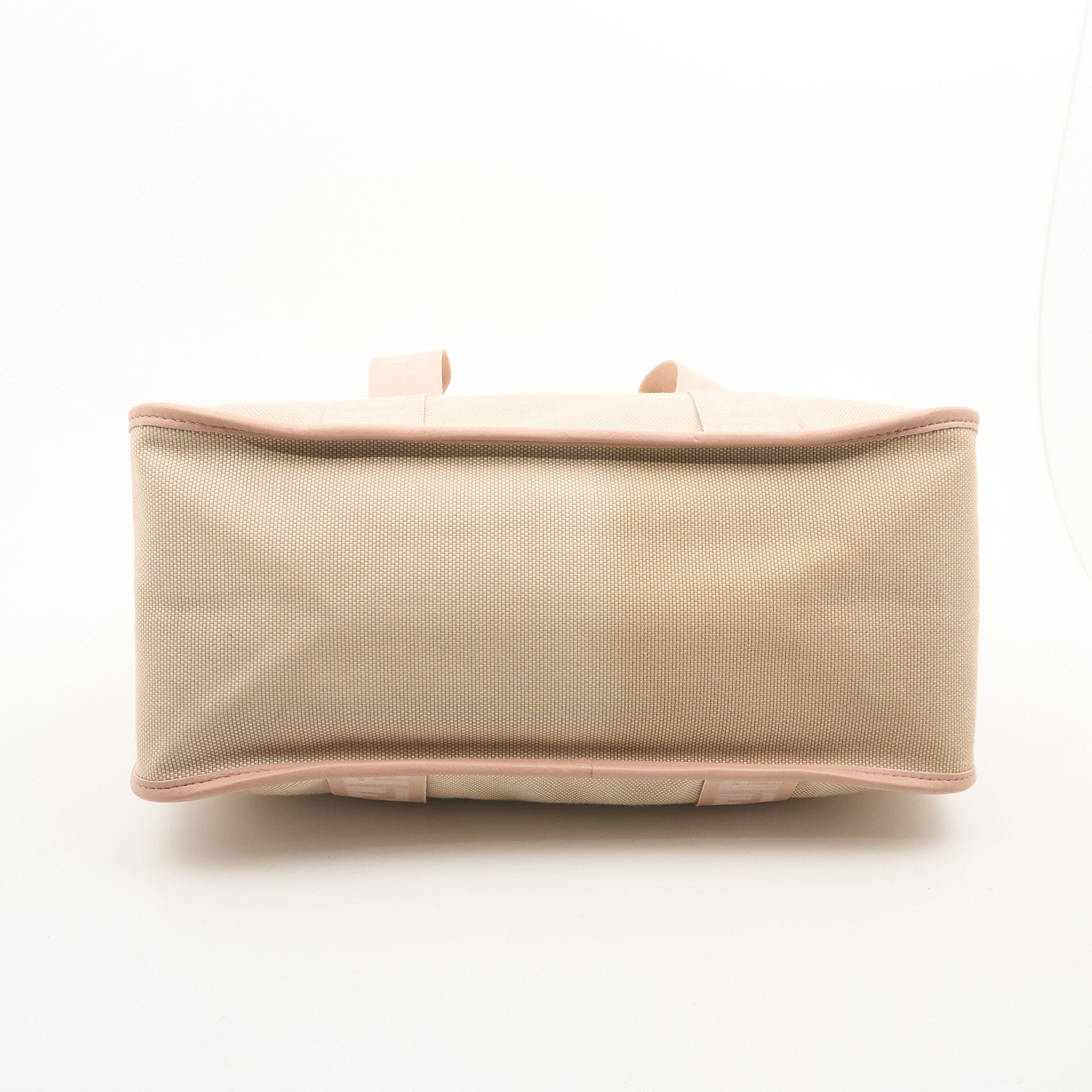 Fendi Canvas Beige & Pink Small Duffle Bag