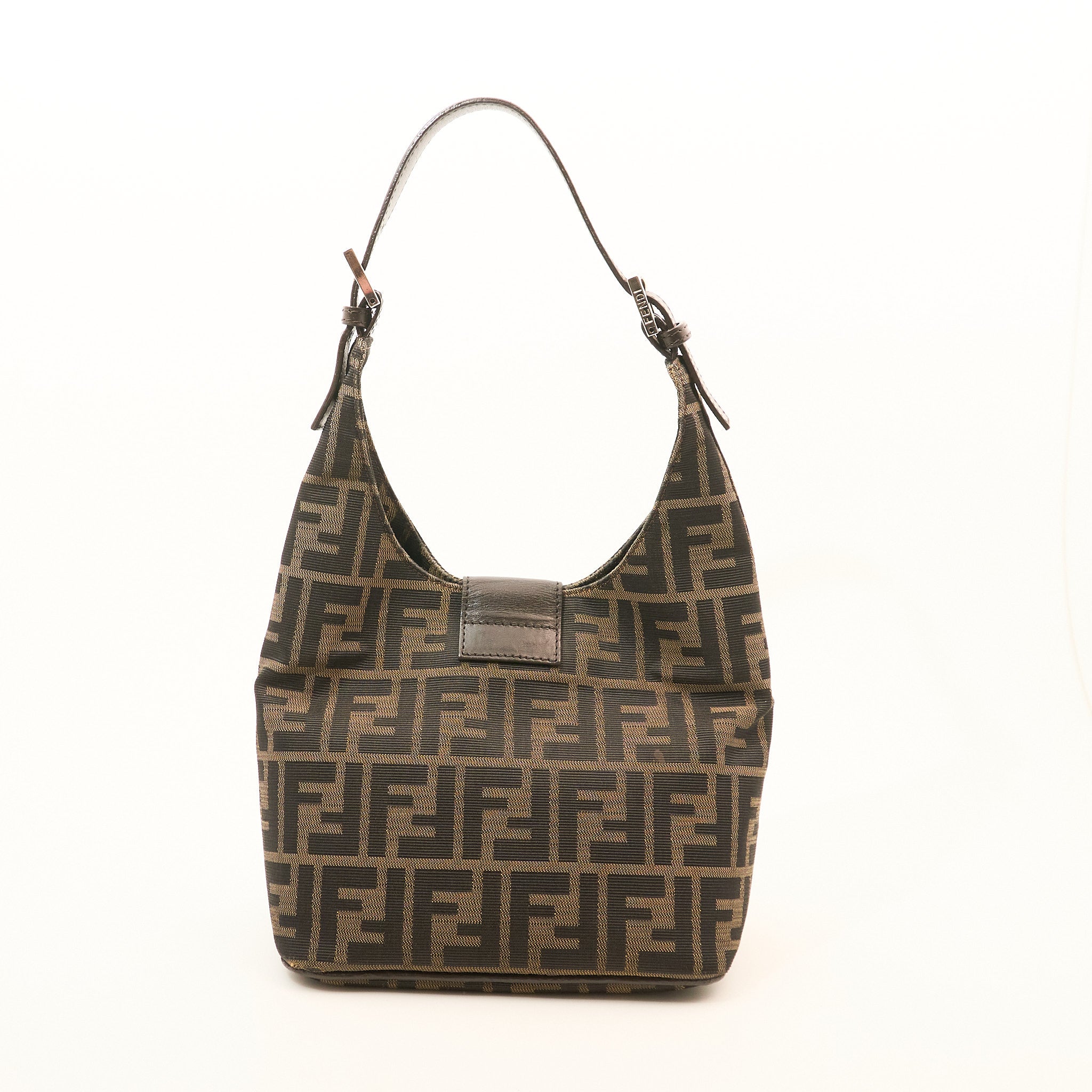 Fendi Zucca FF Shoulder Bag
