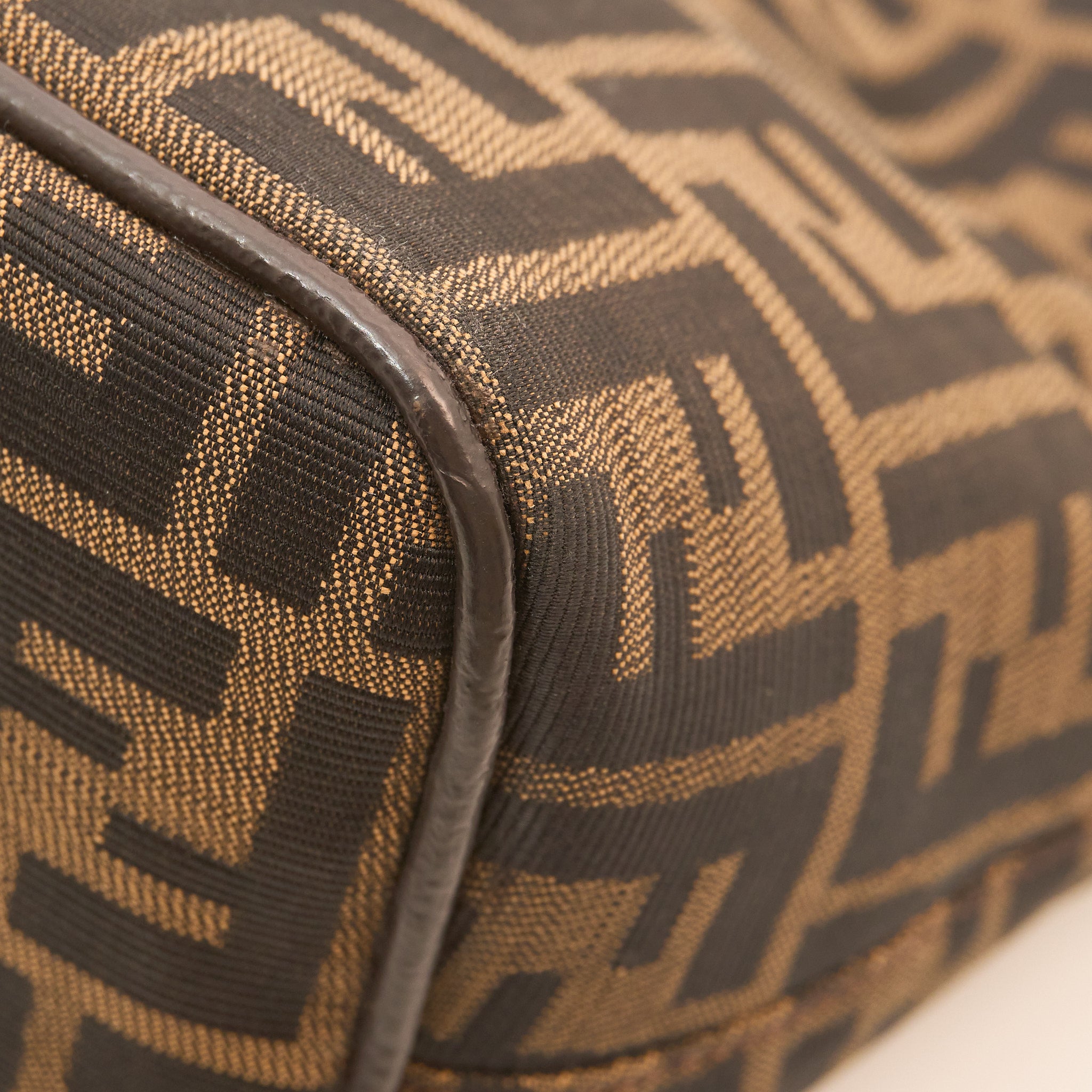 Fendi Zucca FF Shoulder Bag