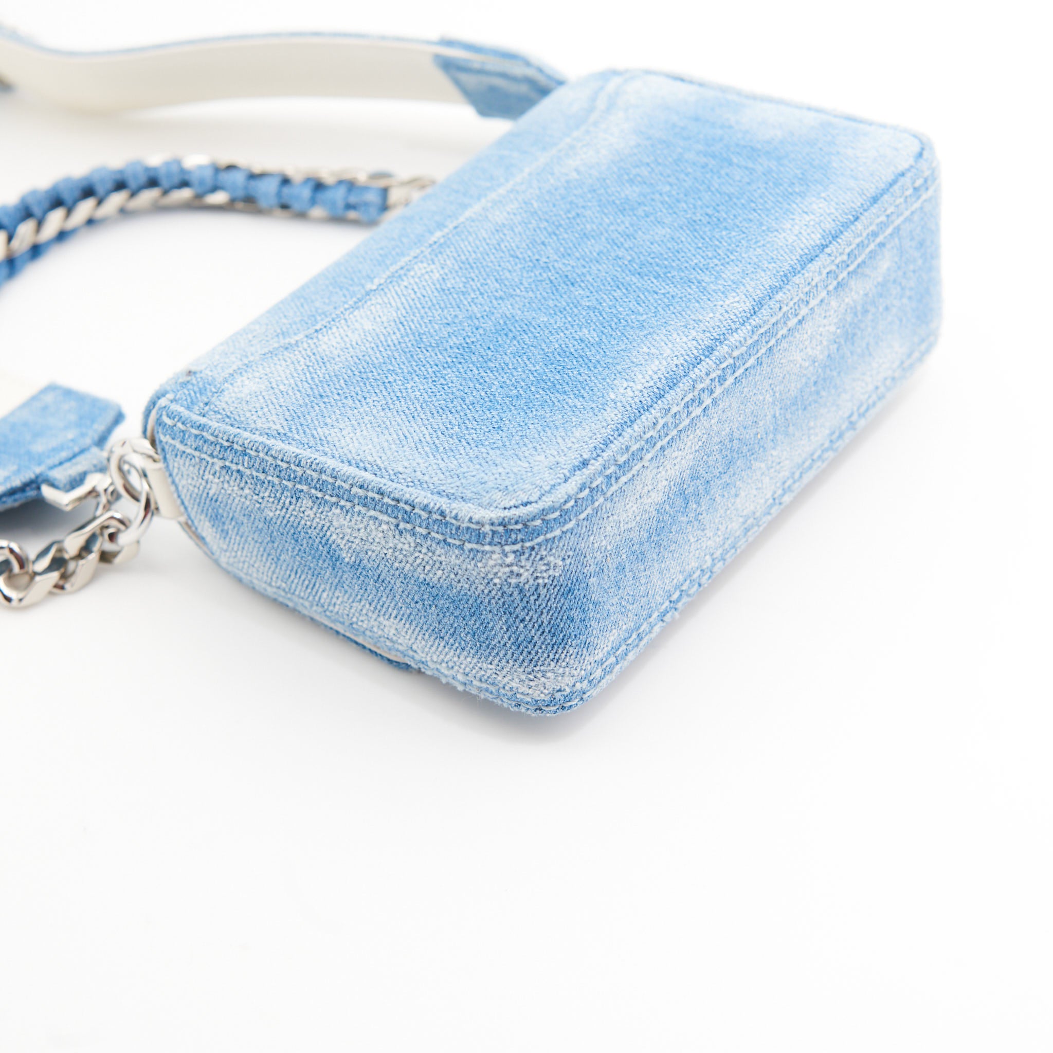 Givenchy Denim 4G Handbag in Blue Denim