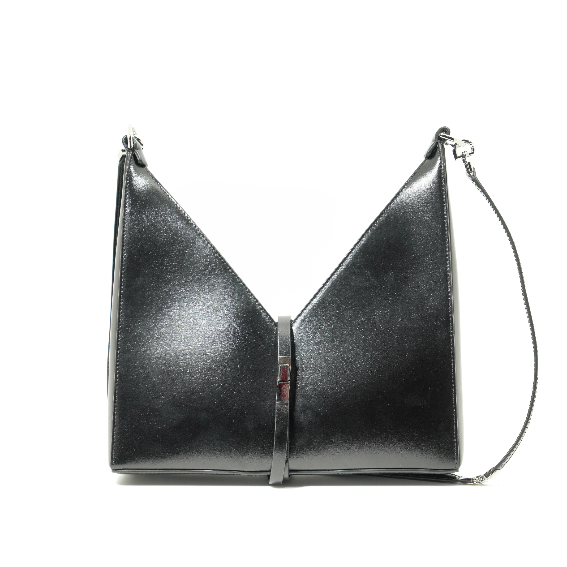 Givenchy Leather Cut Out Bag in Black