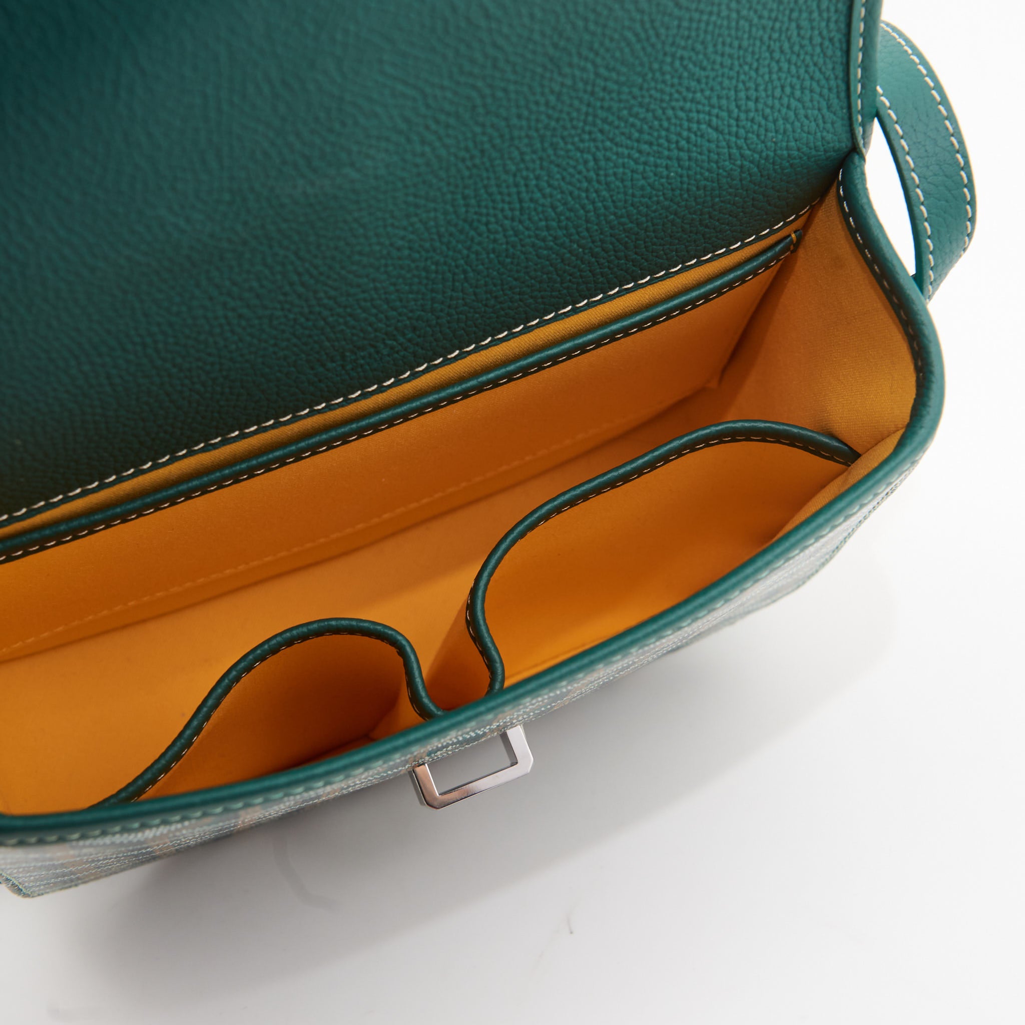 Goyard Belvedere Green Handbag