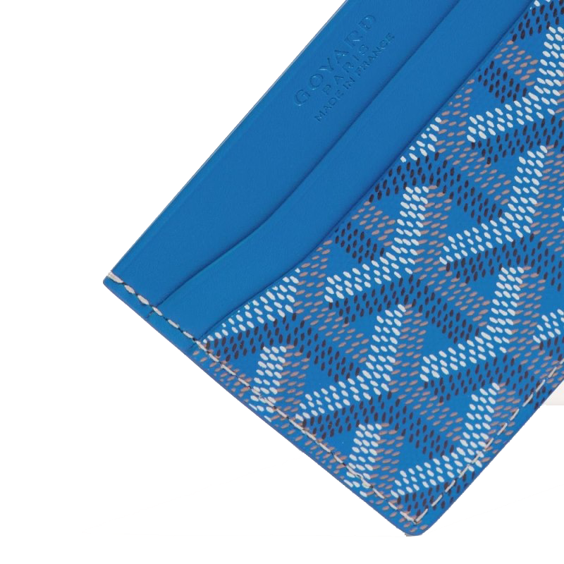 Goyard Saint-Sulpice Card Wallet Blue
