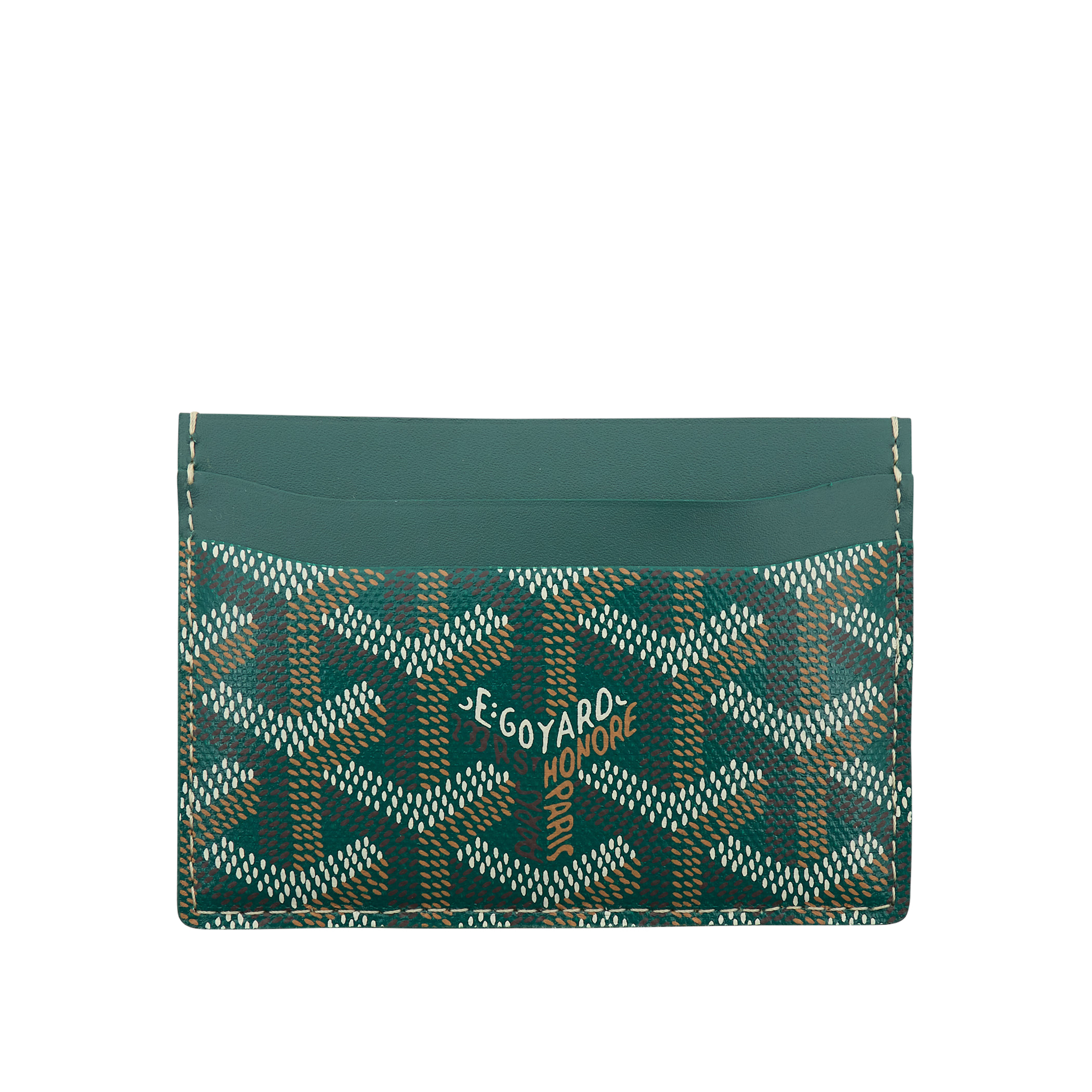 Goyard Saint-Sulpice Card Wallet Green