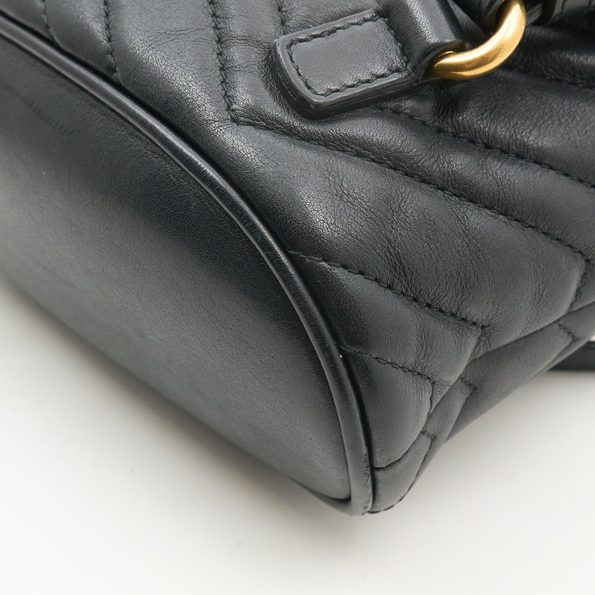 Gucci GG Marmont Mini Black Backpack