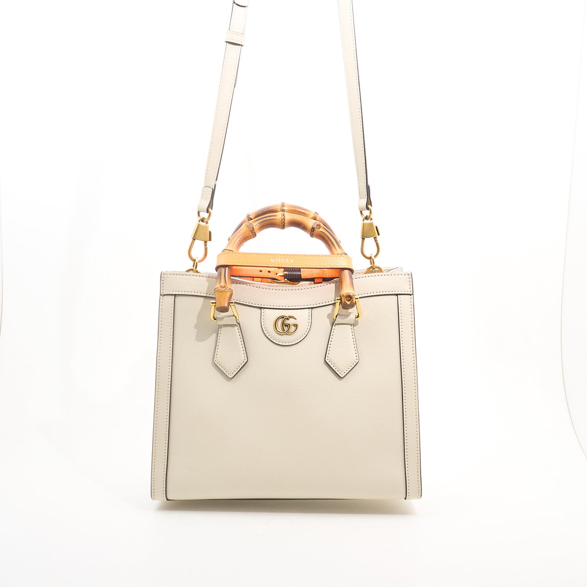 Gucci Diana Calfskin Tote Bag