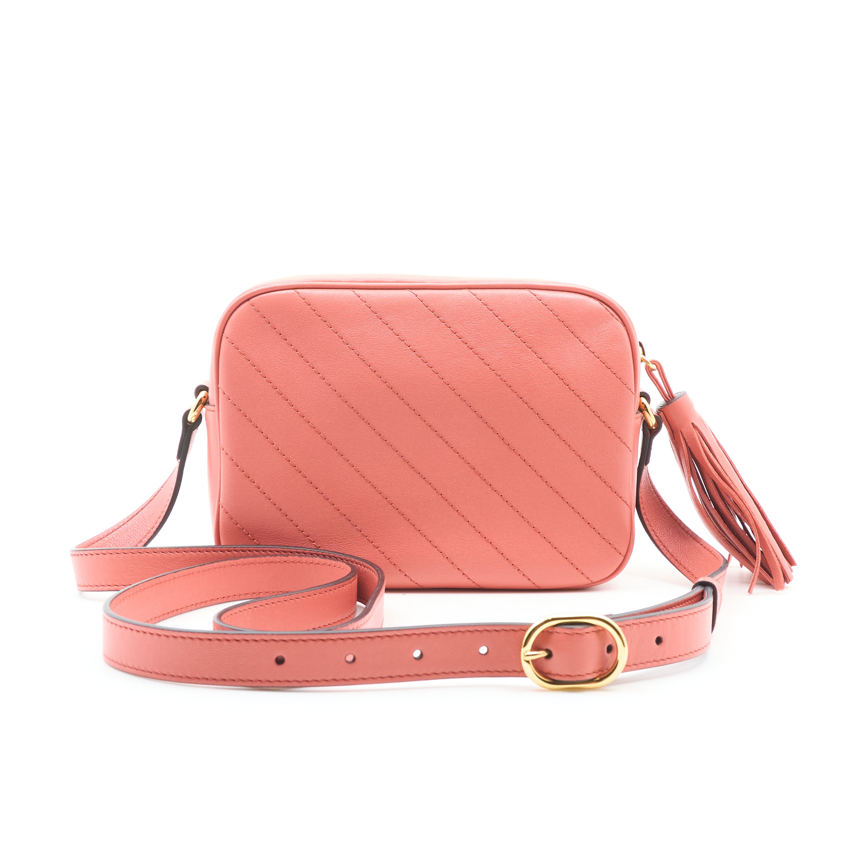 Gucci Blondie Pink Leather Camera Bag