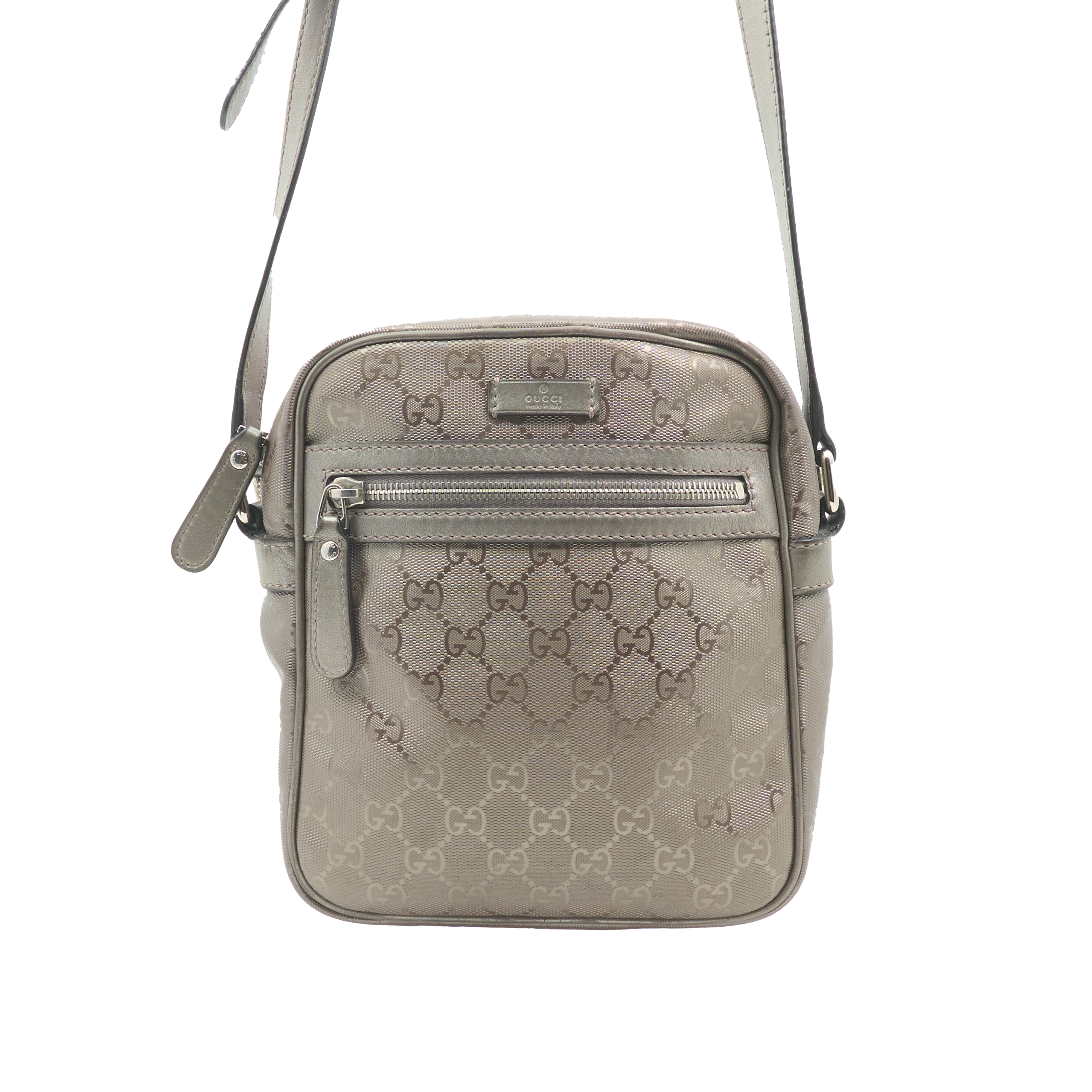 Gucci GG Metallic Messenger Crossbody Bag