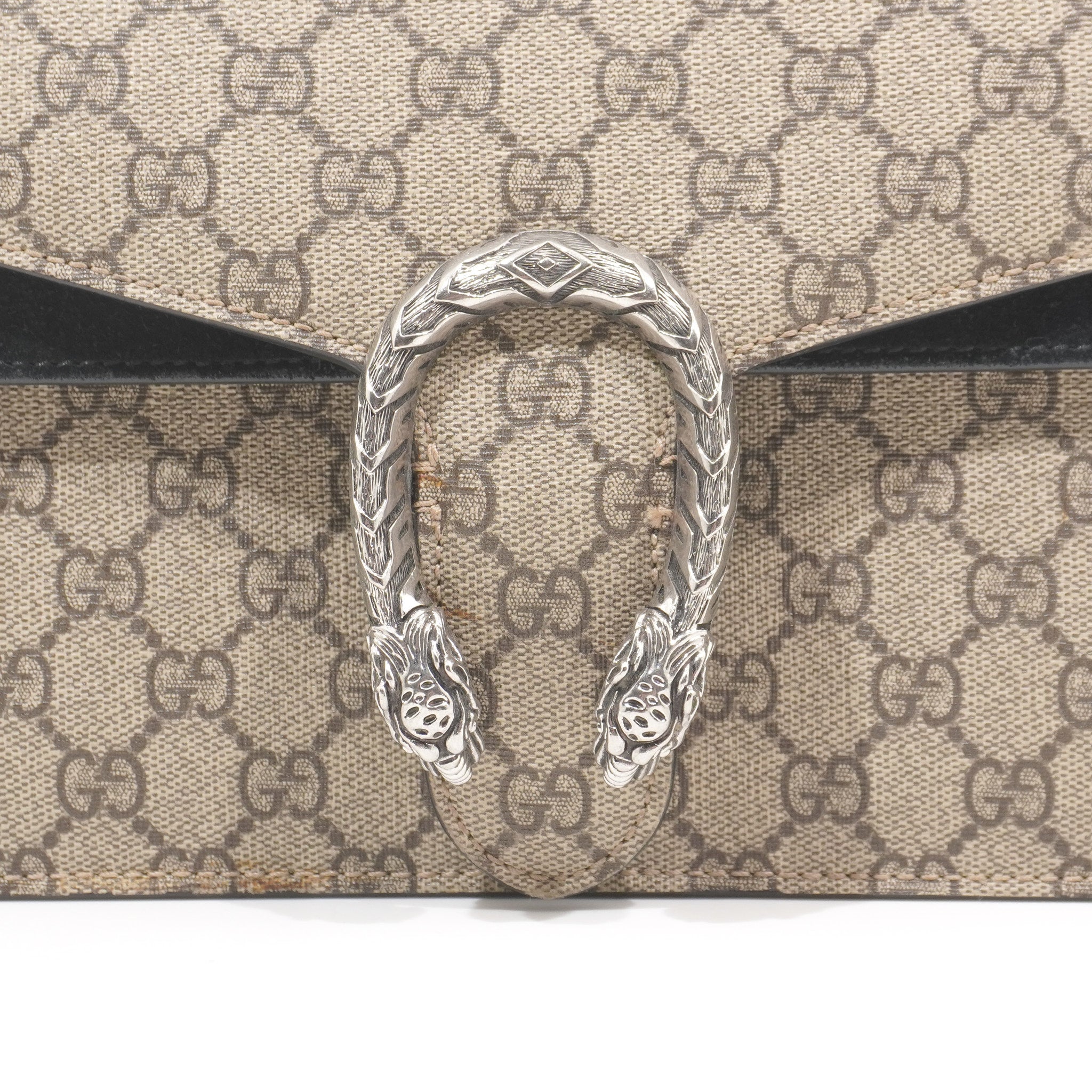 Gucci Dionysus Black Suede Shoulder Bag