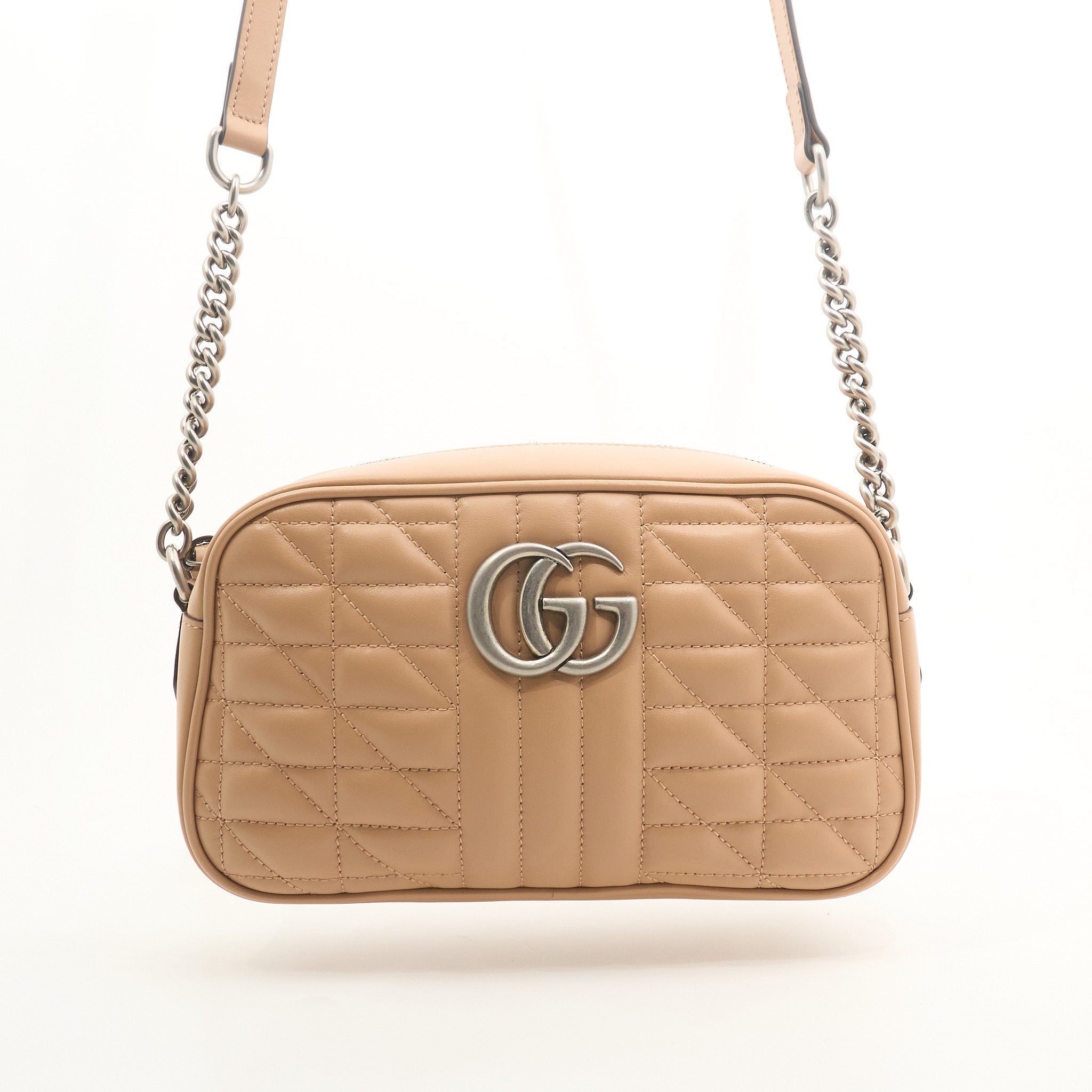 Gucci GG Marmont Beige Marmont Matelassé Bag